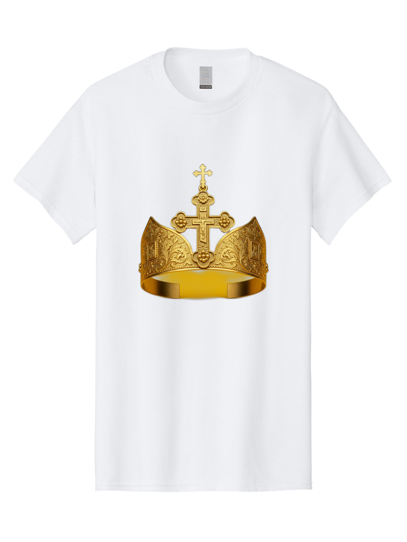 Crown-With-Cross Men'S Graphic Tee, 100% Cotton, Comfortable Casual Summer Wear, Machine Washable, Vintage Camera, Old Camera, Antique Camera, Black Camera, Classic Photography, Photography Equipment, Nostalgic Device, Film Camera, Camera Art Bag365