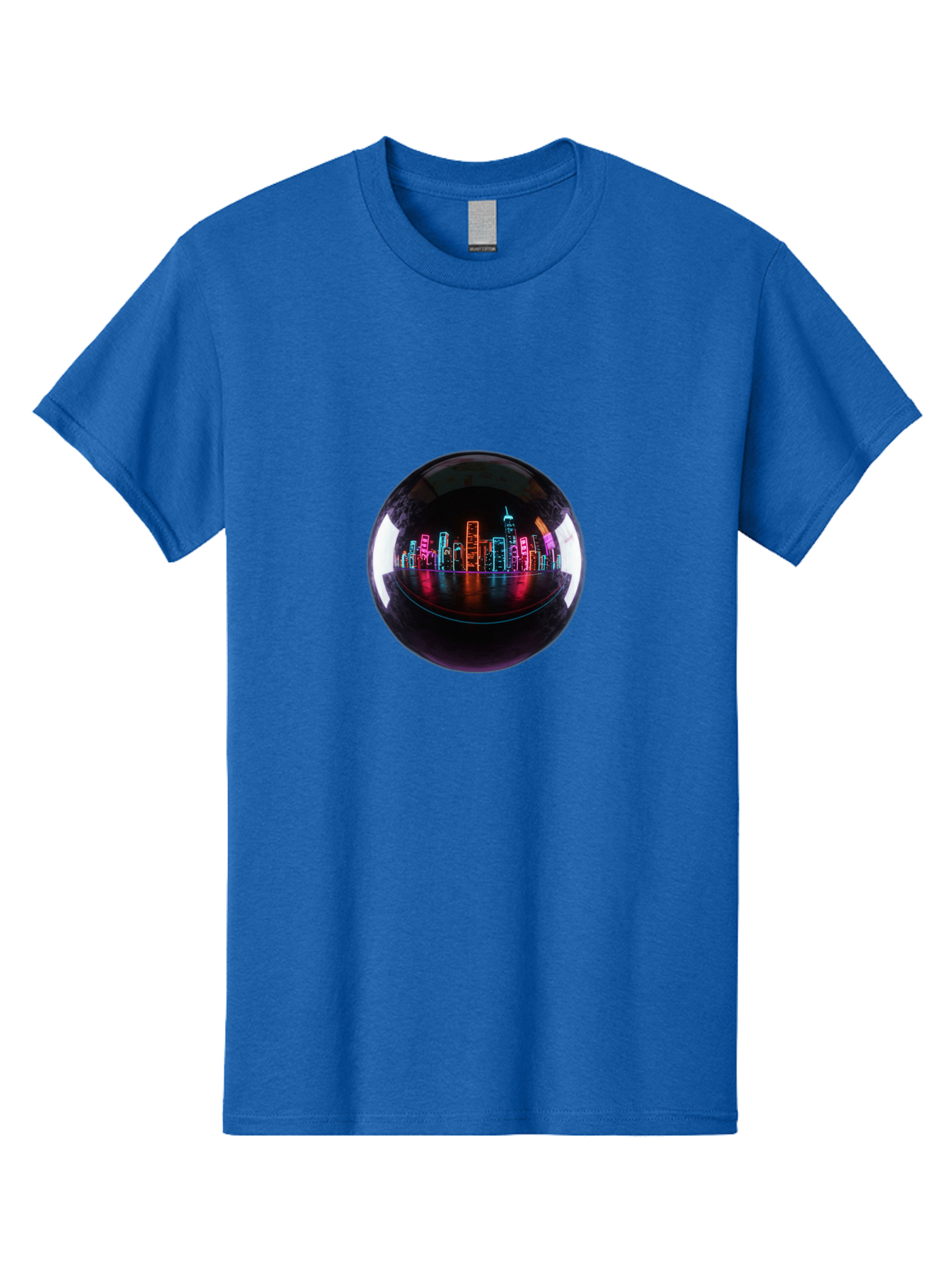 Crystal-Ball-Cityscape Men'S Graphic Tee, 100% Cotton, Comfortable Casual Summer Wear, Machine Washable, Vintage Camera, Old Camera, Antique Camera, Black Camera, Classic Photography, Photography Equipment, Nostalgic Device, Film Camera, Bag367