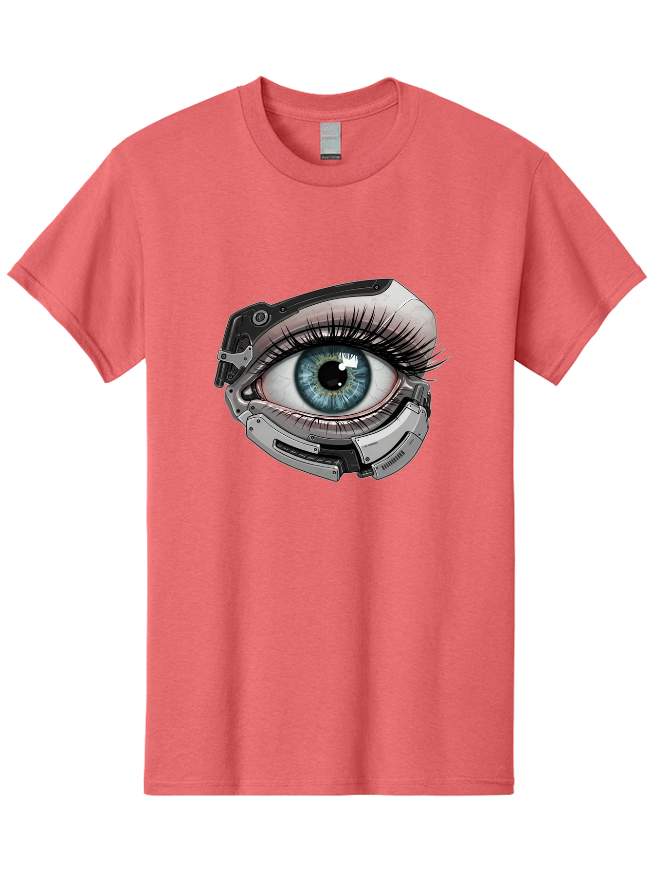 Cyborg-Eye Men'S Graphic Tee, 100% Cotton, Comfortable Casual Summer Wear, Machine Washable, Vintage Camera, Old Camera, Antique Camera, Black Camera, Classic Photography, Photography Equipment, Nostalgic Device, Film Camera, Camera Art Bag376