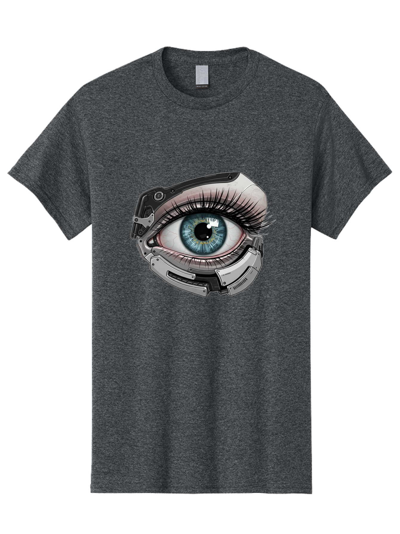 Cyborg-Eye Men'S Graphic Tee, 100% Cotton, Comfortable Casual Summer Wear, Machine Washable, Vintage Camera, Old Camera, Antique Camera, Black Camera, Classic Photography, Photography Equipment, Nostalgic Device, Film Camera, Camera Art Bag376