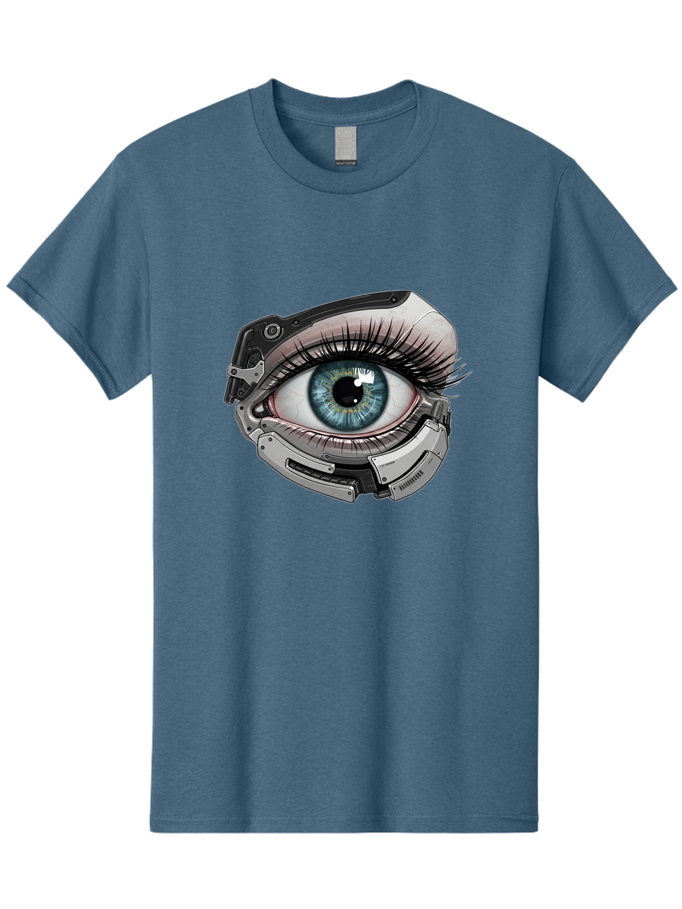 Cyborg-Eye Men'S Graphic Tee, 100% Cotton, Comfortable Casual Summer Wear, Machine Washable, Vintage Camera, Old Camera, Antique Camera, Black Camera, Classic Photography, Photography Equipment, Nostalgic Device, Film Camera, Camera Art Bag376