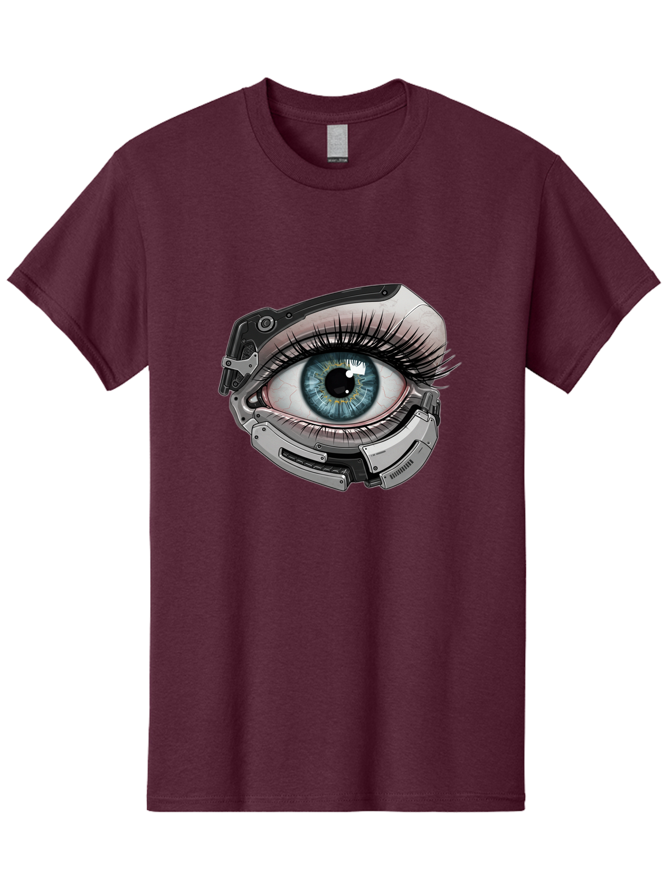 Cyborg-Eye Men'S Graphic Tee, 100% Cotton, Comfortable Casual Summer Wear, Machine Washable, Vintage Camera, Old Camera, Antique Camera, Black Camera, Classic Photography, Photography Equipment, Nostalgic Device, Film Camera, Camera Art Bag376