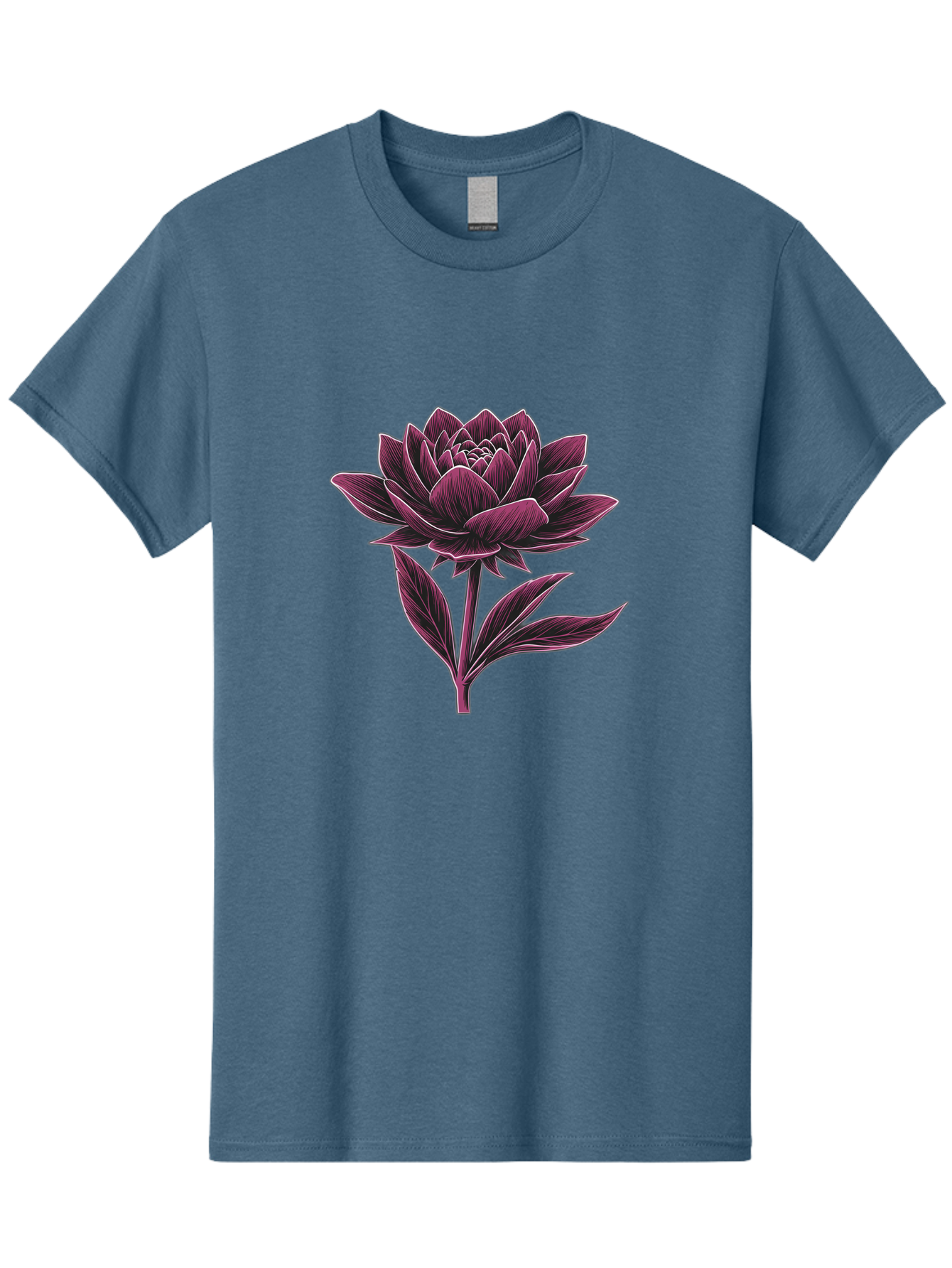 Dahlia-Flower Men'S Graphic Tee, 100% Cotton, Comfortable Casual Summer Wear, Machine Washable, Vintage Camera, Old Camera, Antique Camera, Black Camera, Classic Photography, Photography Equipment, Nostalgic Device, Film Camera, Camera Art Bag377