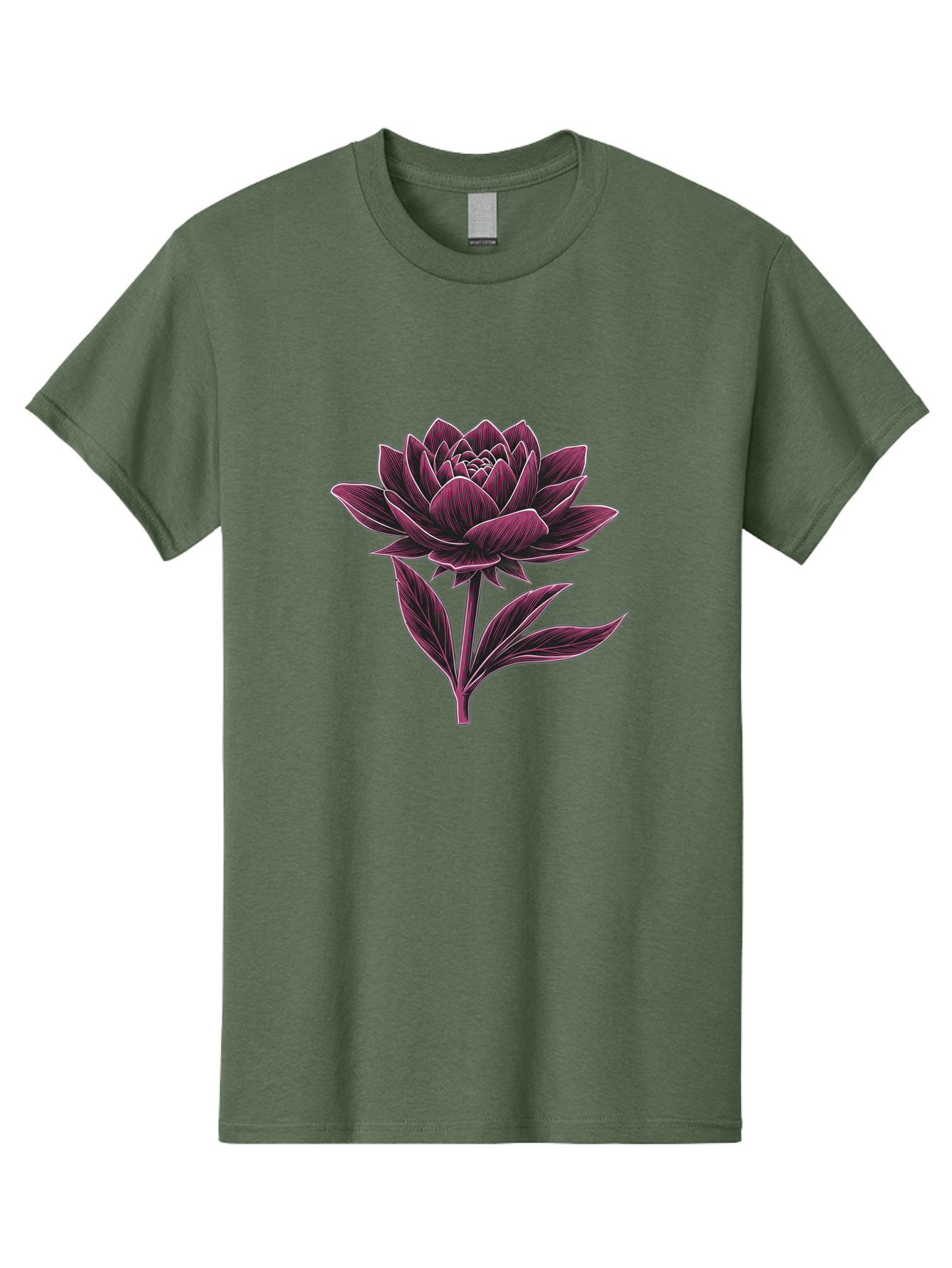 Dahlia-Flower Men'S Graphic Tee, 100% Cotton, Comfortable Casual Summer Wear, Machine Washable, Vintage Camera, Old Camera, Antique Camera, Black Camera, Classic Photography, Photography Equipment, Nostalgic Device, Film Camera, Camera Art Bag377