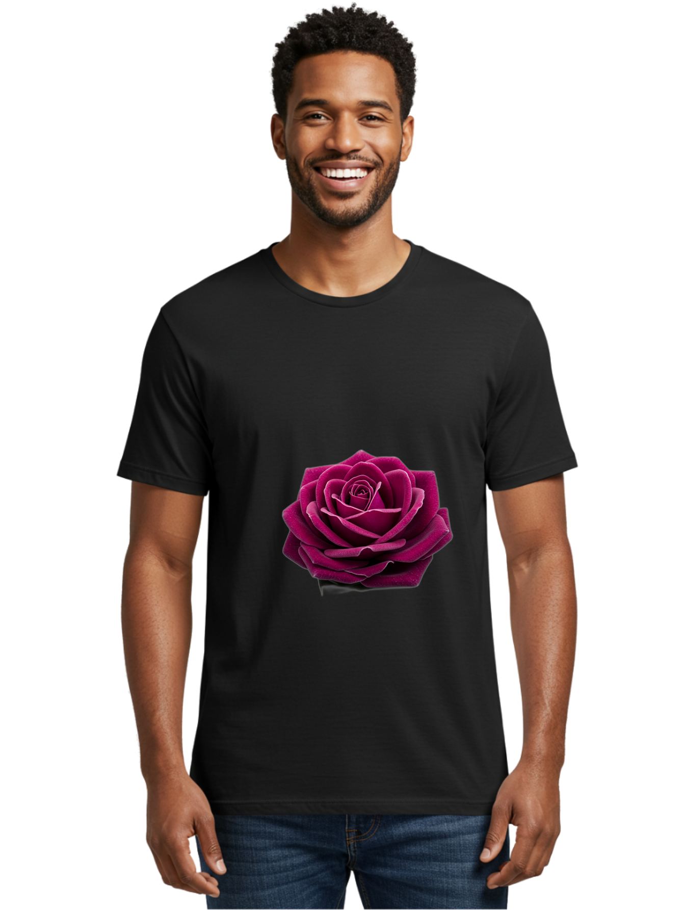 Dark-Purple-Rose Men'S Graphic Tee, 100% Cotton, Comfortable Casual Summer Wear, Machine Washable, Vintage Camera, Old Camera, Antique Camera, Black Camera, Classic Photography, Photography Equipment, Nostalgic Device, Film Camera, Camera Art Bag382