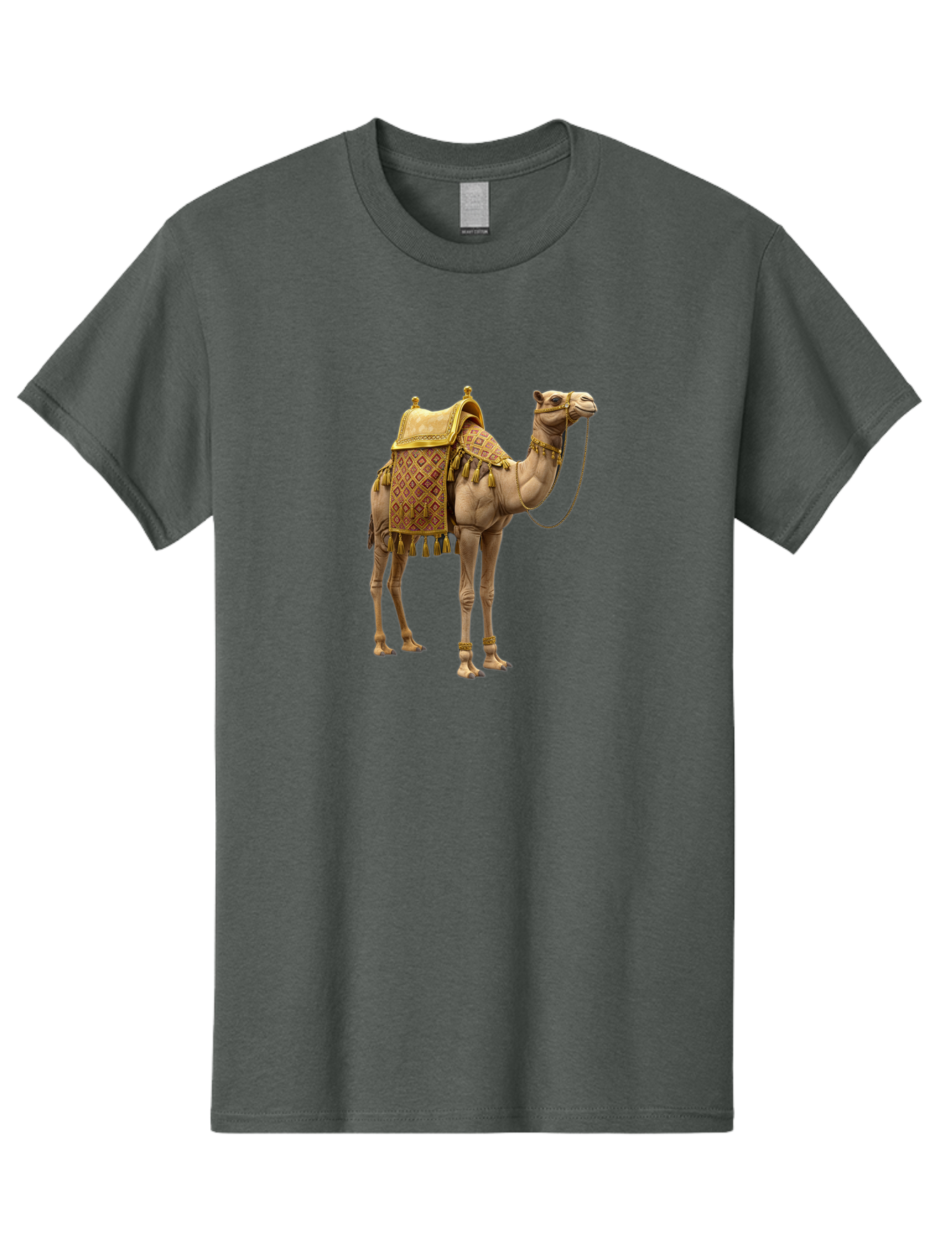 Decorated-Camel Men'S Graphic Tee, 100% Cotton, Comfortable Casual Summer Wear, Machine Washable, Vintage Camera, Old Camera, Antique Camera, Black Camera, Classic Photography, Photography Equipment, Nostalgic Device, Film Camera, Camera Art Bag384