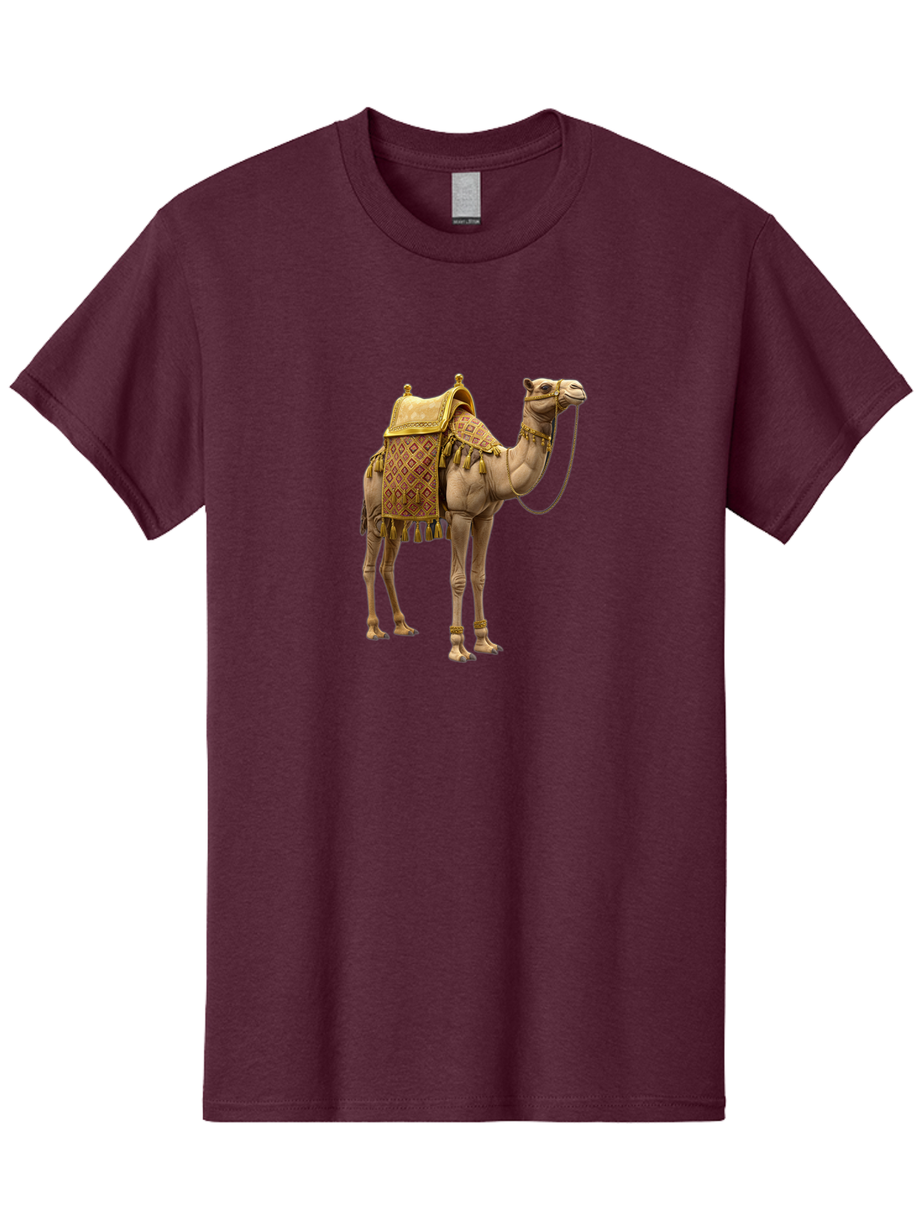 Decorated-Camel Men'S Graphic Tee, 100% Cotton, Comfortable Casual Summer Wear, Machine Washable, Vintage Camera, Old Camera, Antique Camera, Black Camera, Classic Photography, Photography Equipment, Nostalgic Device, Film Camera, Camera Art Bag384