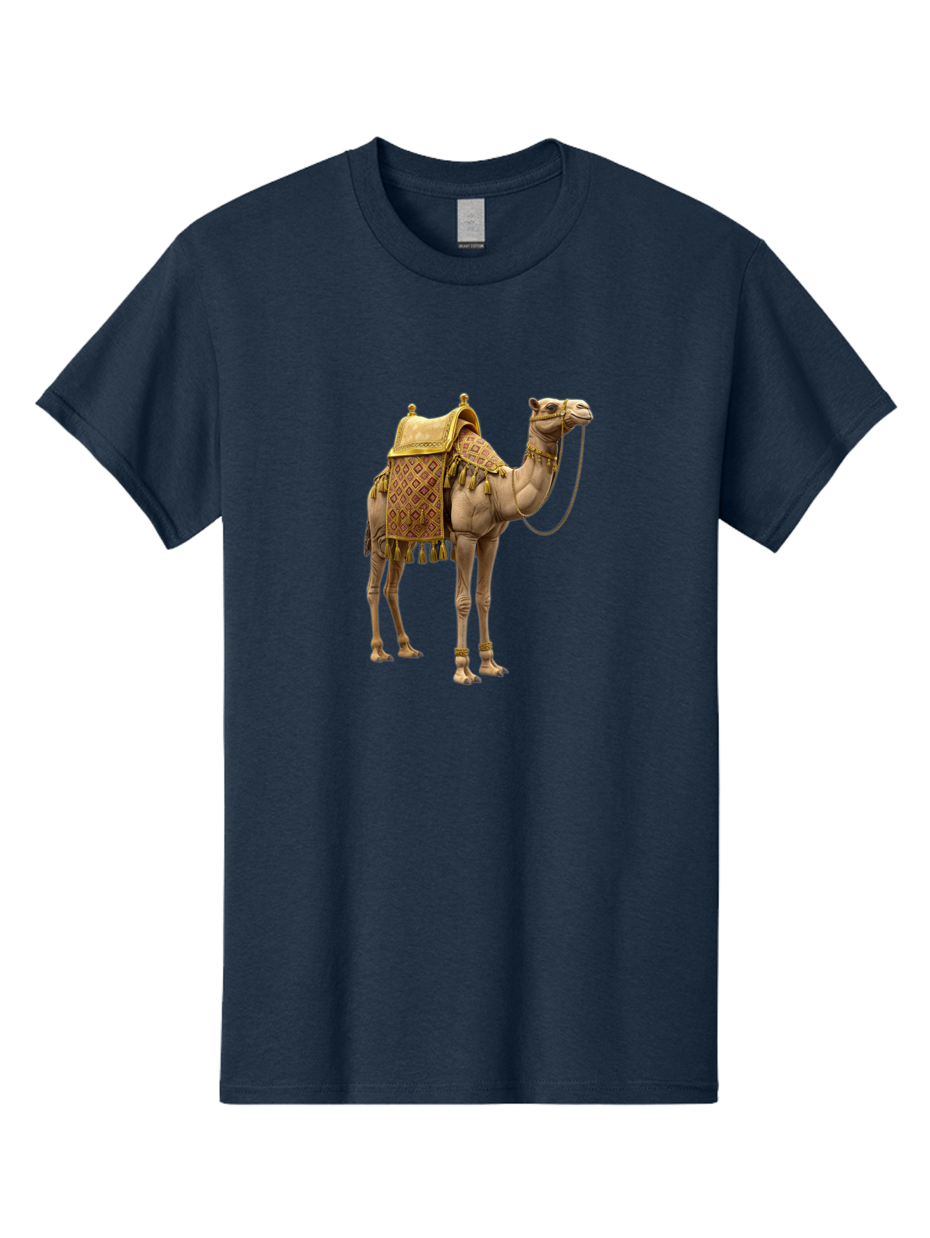 Decorated-Camel Men'S Graphic Tee, 100% Cotton, Comfortable Casual Summer Wear, Machine Washable, Vintage Camera, Old Camera, Antique Camera, Black Camera, Classic Photography, Photography Equipment, Nostalgic Device, Film Camera, Camera Art Bag384