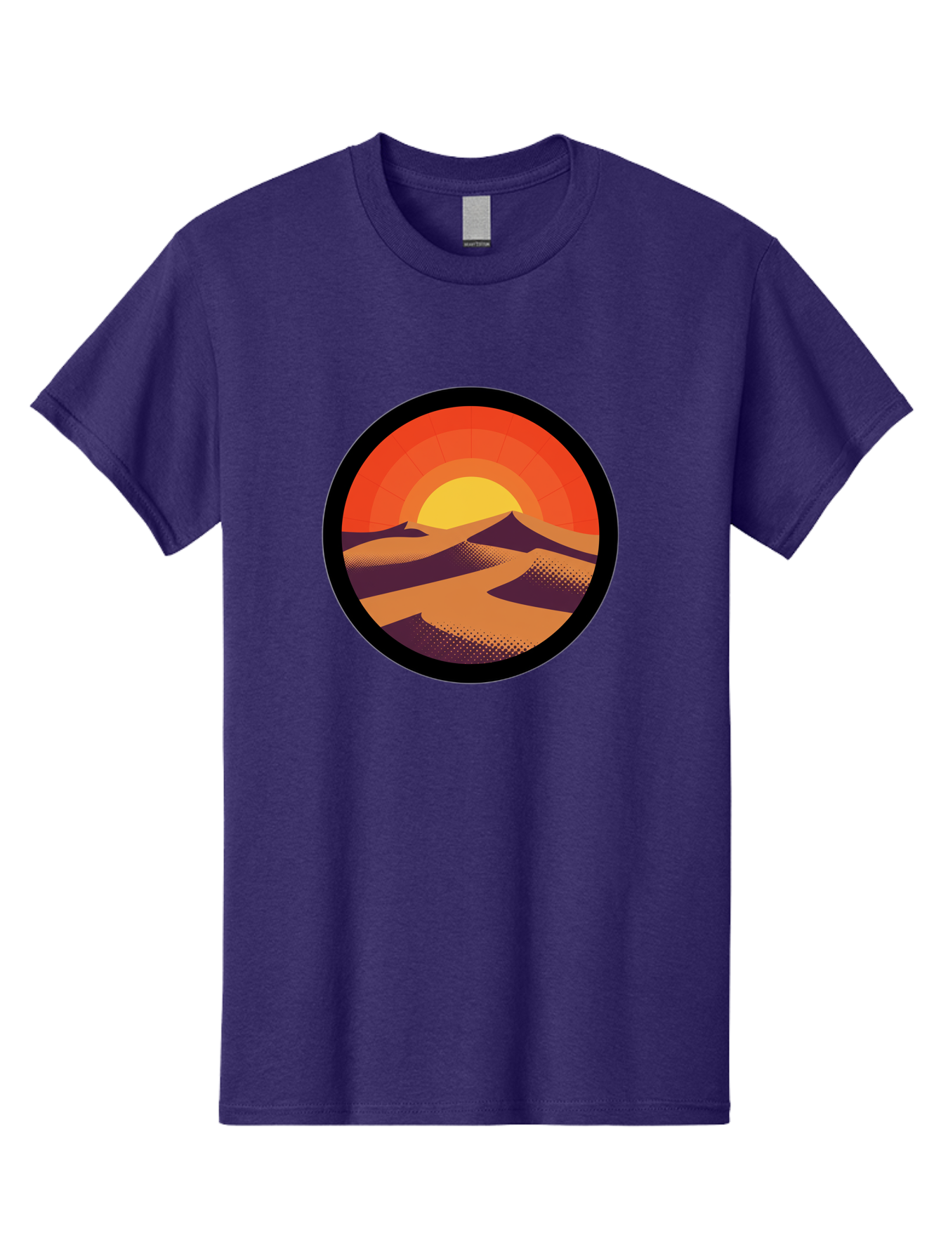 Desert-Sunset-1 Men'S Graphic Tee, 100% Cotton, Comfortable Casual Summer Wear, Machine Washable, Vintage Camera, Old Camera, Antique Camera, Black Camera, Classic Photography, Photography Equipment, Nostalgic Device, Film Camera, Camera Art Bag389