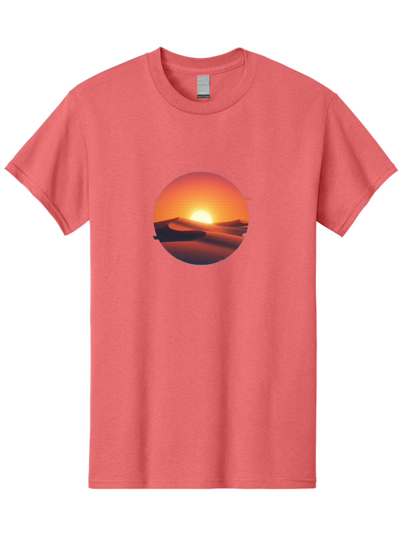 Desert-Sunset-2 Men'S Graphic Tee, 100% Cotton, Comfortable Casual Summer Wear, Machine Washable, Vintage Camera, Old Camera, Antique Camera, Black Camera, Classic Photography, Photography Equipment, Nostalgic Device, Film Camera, Camera Art Bag390