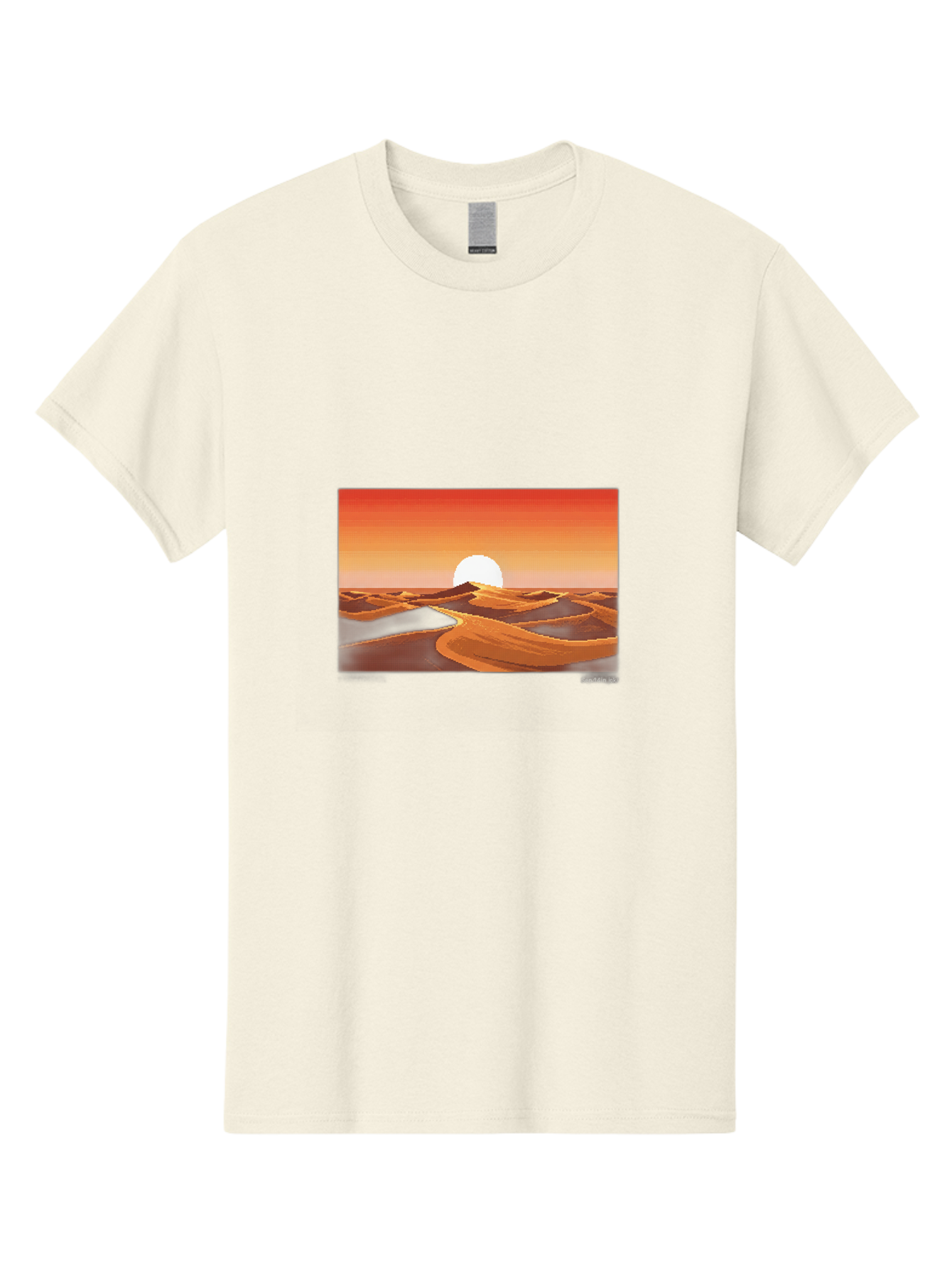 Desert-Sunset-3 Men'S Graphic Tee, 100% Cotton, Comfortable Casual Summer Wear, Machine Washable, Vintage Camera, Old Camera, Antique Camera, Black Camera, Classic Photography, Photography Equipment, Nostalgic Device, Film Camera, Camera Art Bag391