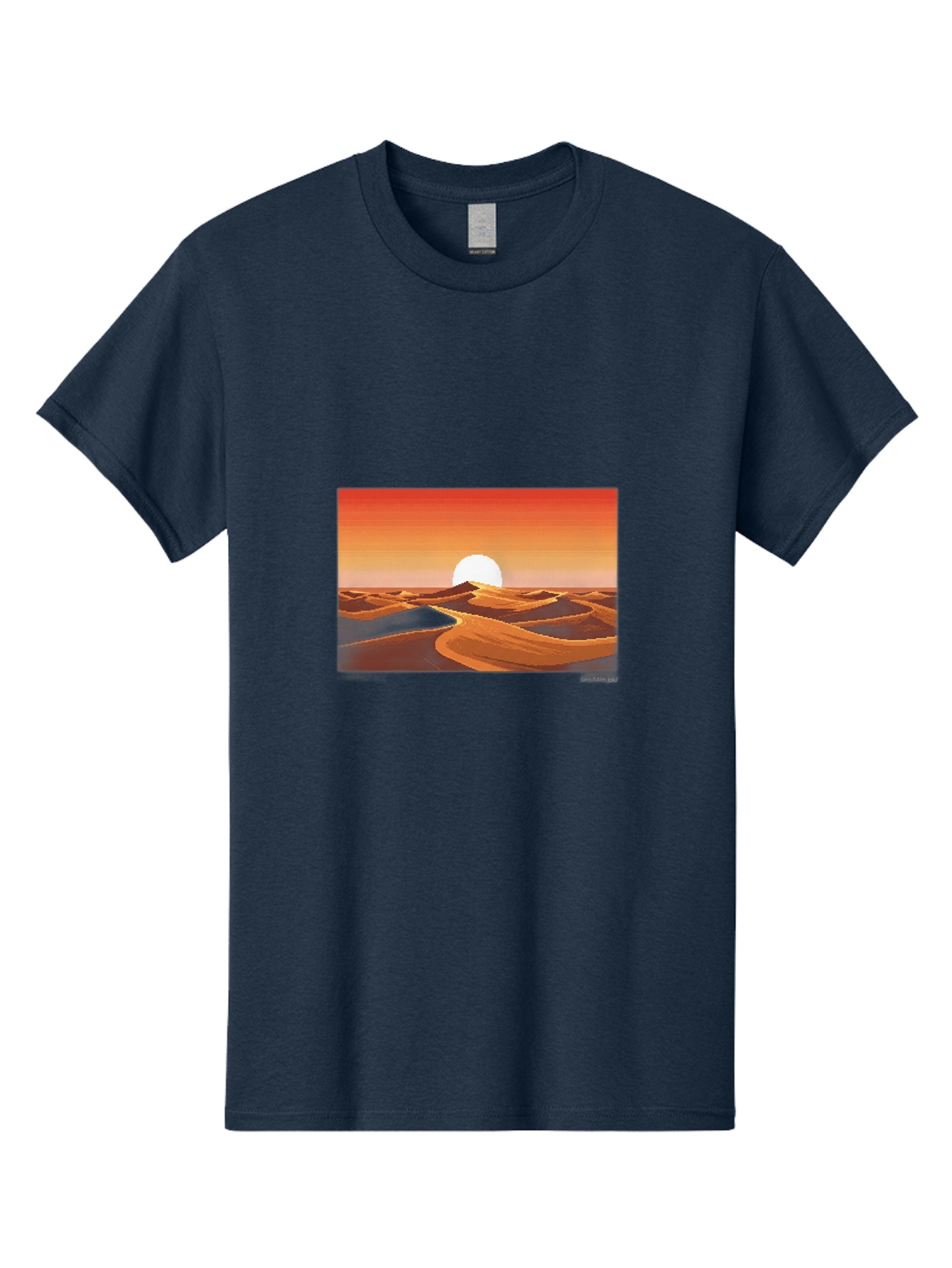 Desert-Sunset-3 Men'S Graphic Tee, 100% Cotton, Comfortable Casual Summer Wear, Machine Washable, Vintage Camera, Old Camera, Antique Camera, Black Camera, Classic Photography, Photography Equipment, Nostalgic Device, Film Camera, Camera Art Bag391