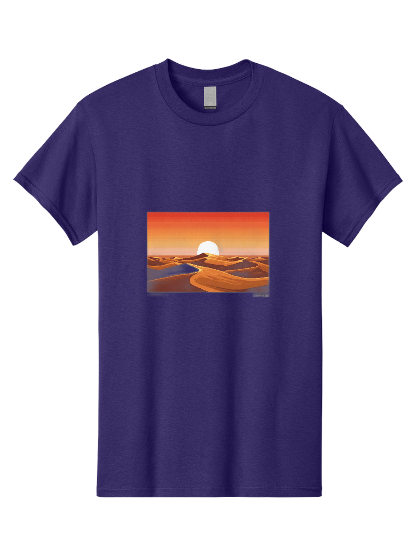 Desert-Sunset-3 Men'S Graphic Tee, 100% Cotton, Comfortable Casual Summer Wear, Machine Washable, Vintage Camera, Old Camera, Antique Camera, Black Camera, Classic Photography, Photography Equipment, Nostalgic Device, Film Camera, Camera Art Bag391