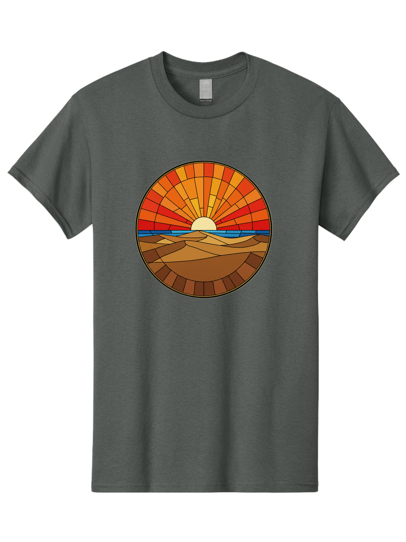 Desert-Sunset-4 Men'S Graphic Tee, 100% Cotton, Comfortable Casual Summer Wear, Machine Washable, Vintage Camera, Old Camera, Antique Camera, Black Camera, Classic Photography, Photography Equipment, Nostalgic Device, Film Camera, Camera Art Bag392