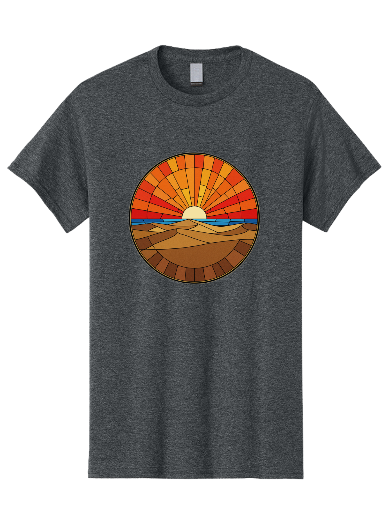 Desert-Sunset-4 Men'S Graphic Tee, 100% Cotton, Comfortable Casual Summer Wear, Machine Washable, Vintage Camera, Old Camera, Antique Camera, Black Camera, Classic Photography, Photography Equipment, Nostalgic Device, Film Camera, Camera Art Bag392