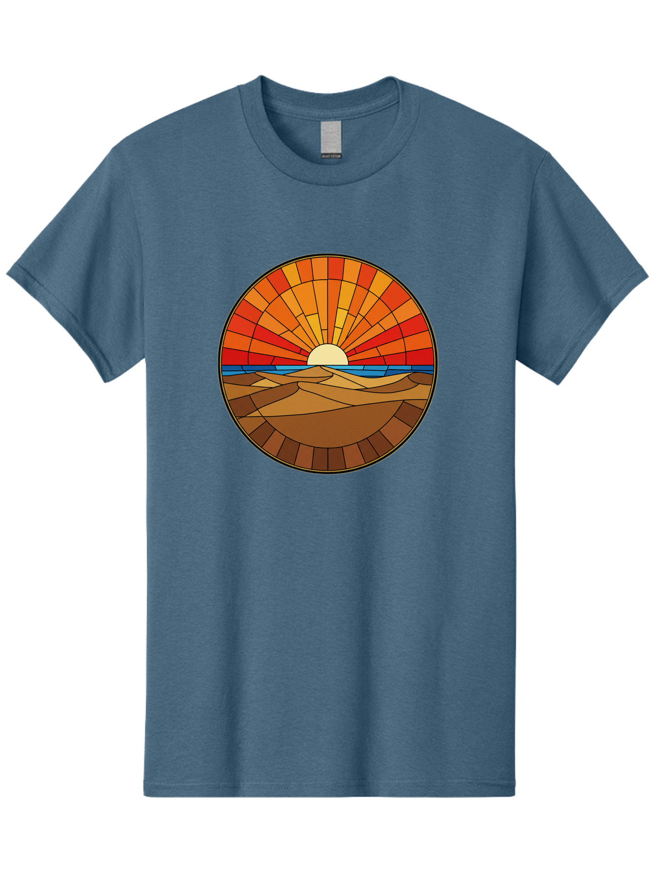 Desert-Sunset-4 Men'S Graphic Tee, 100% Cotton, Comfortable Casual Summer Wear, Machine Washable, Vintage Camera, Old Camera, Antique Camera, Black Camera, Classic Photography, Photography Equipment, Nostalgic Device, Film Camera, Camera Art Bag392