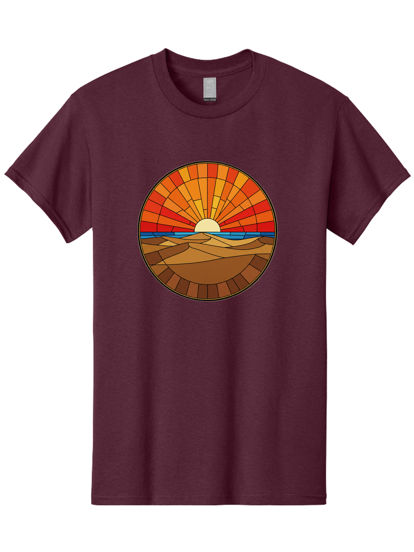 Desert-Sunset-4 Men'S Graphic Tee, 100% Cotton, Comfortable Casual Summer Wear, Machine Washable, Vintage Camera, Old Camera, Antique Camera, Black Camera, Classic Photography, Photography Equipment, Nostalgic Device, Film Camera, Camera Art Bag392