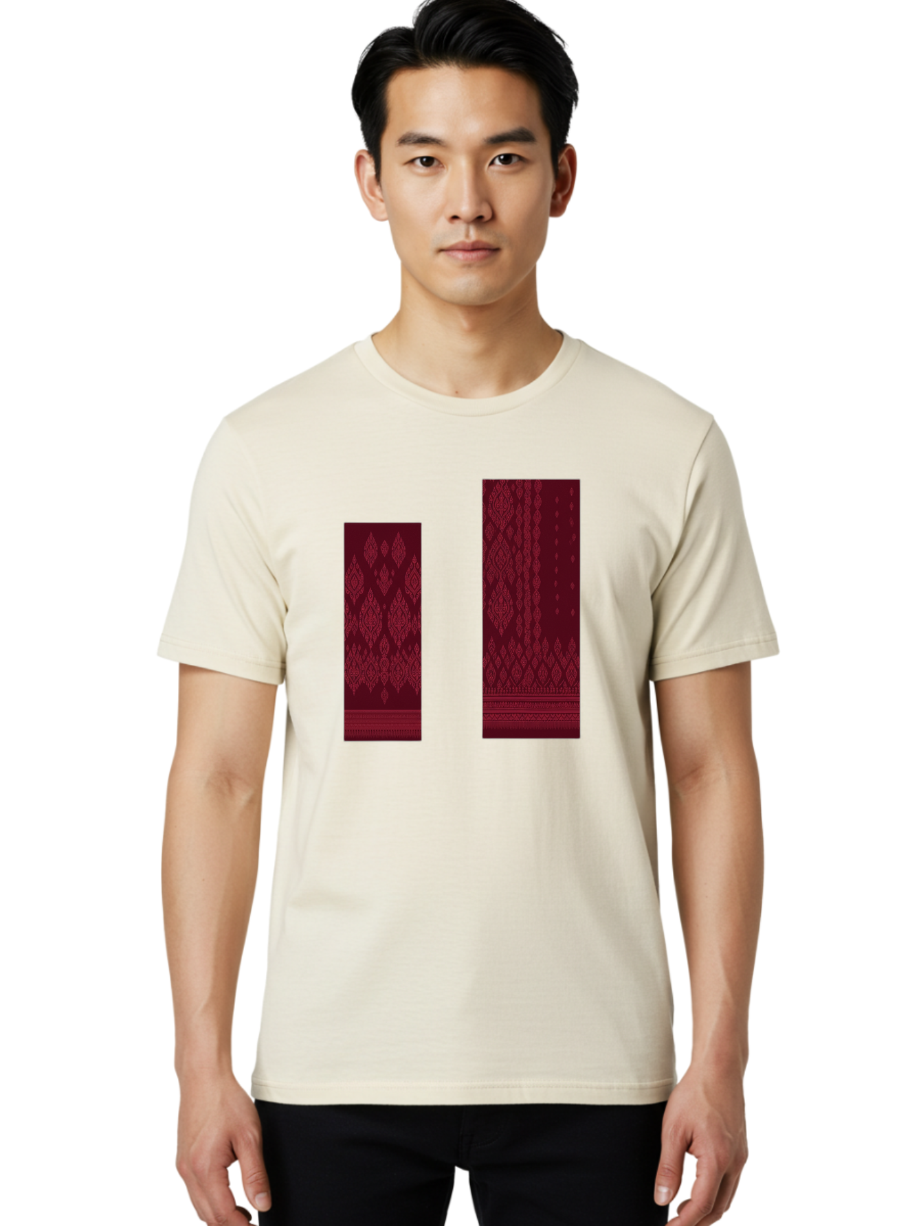 Diamond-Patterned-Rectangles Men'S Graphic Tee, 100% Cotton, Comfortable Casual Summer Wear, Machine Washable, Vintage Camera, Old Camera, Antique Camera, Black Camera, Classic Photography, Photography Equipment, Nostalgic Device, Film Camera, Bag397