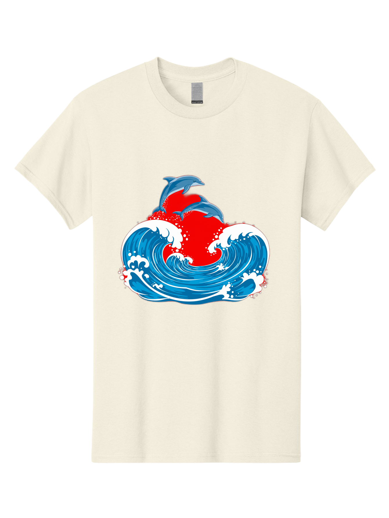 Dolphins-Jumping-Wave Men'S Graphic Tee, 100% Cotton, Comfortable Casual Summer Wear, Machine Washable, Vintage Camera, Old Camera, Antique Camera, Black Camera, Classic Photography, Photography Equipment, Nostalgic Device, Film Camera, Bag401