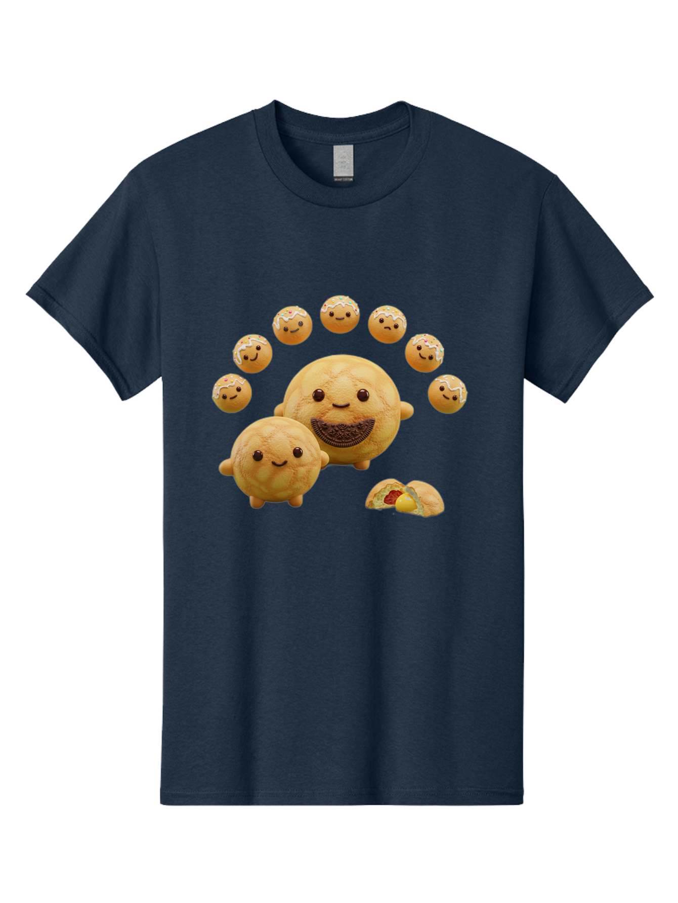 Donuts-With-Faces Men'S Graphic Tee, 100% Cotton, Comfortable Casual Summer Wear, Machine Washable, Vintage Camera, Old Camera, Antique Camera, Black Camera, Classic Photography, Photography Equipment, Nostalgic Device, Film Camera, Camera Art Bag403