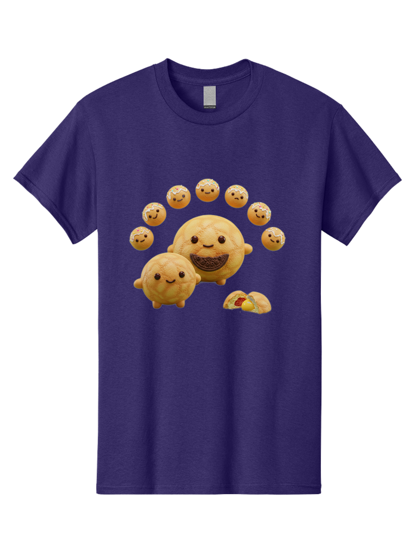 Donuts-With-Faces Men'S Graphic Tee, 100% Cotton, Comfortable Casual Summer Wear, Machine Washable, Vintage Camera, Old Camera, Antique Camera, Black Camera, Classic Photography, Photography Equipment, Nostalgic Device, Film Camera, Camera Art Bag403
