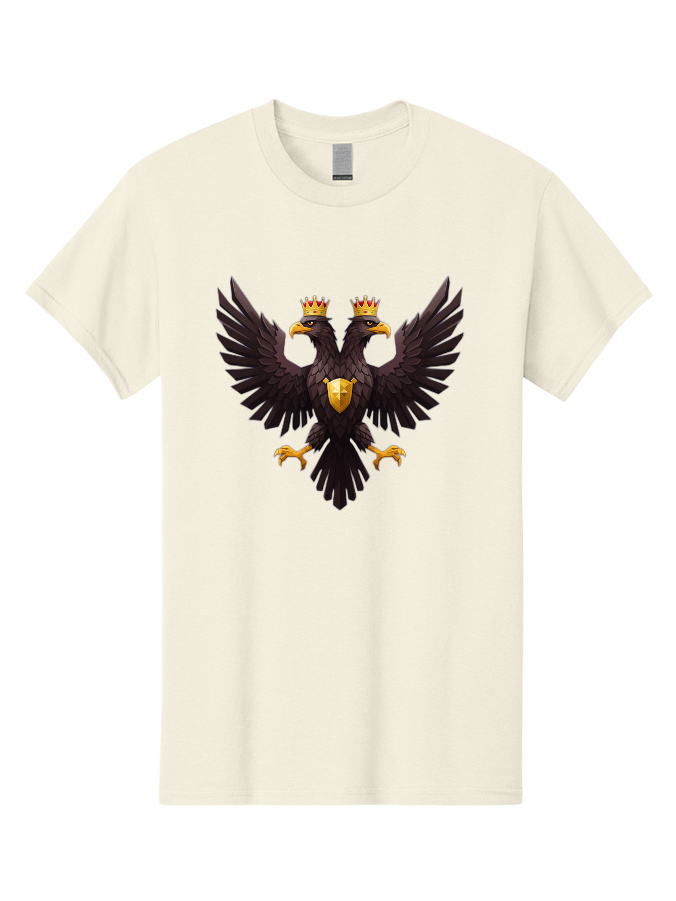 Double-Headed-Eagle-3 Men'S Graphic Tee, 100% Cotton, Comfortable Casual Summer Wear, Machine Washable, Vintage Camera, Old Camera, Antique Camera, Black Camera, Classic Photography, Photography Equipment, Nostalgic Device, Film Camera, Bag407