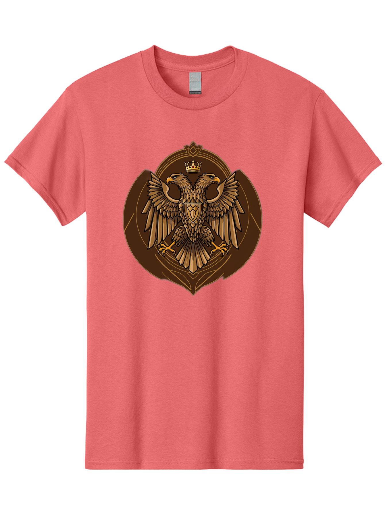 Double-Headed-Eagle-Crest Men'S Graphic Tee, 100% Cotton, Comfortable Casual Summer Wear, Machine Washable, Vintage Camera, Old Camera, Antique Camera, Black Camera, Classic Photography, Photography Equipment, Nostalgic Device, Film Camera, Bag410