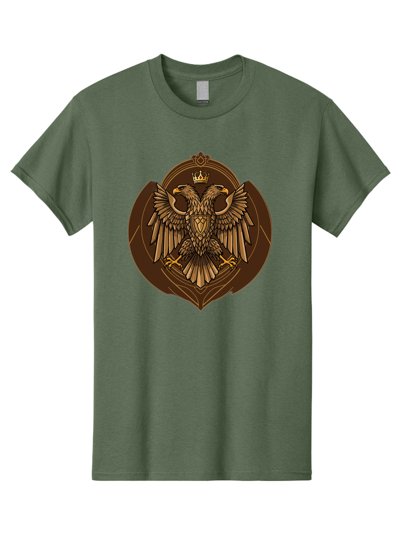 Double-Headed-Eagle-Crest Men'S Graphic Tee, 100% Cotton, Comfortable Casual Summer Wear, Machine Washable, Vintage Camera, Old Camera, Antique Camera, Black Camera, Classic Photography, Photography Equipment, Nostalgic Device, Film Camera, Bag410