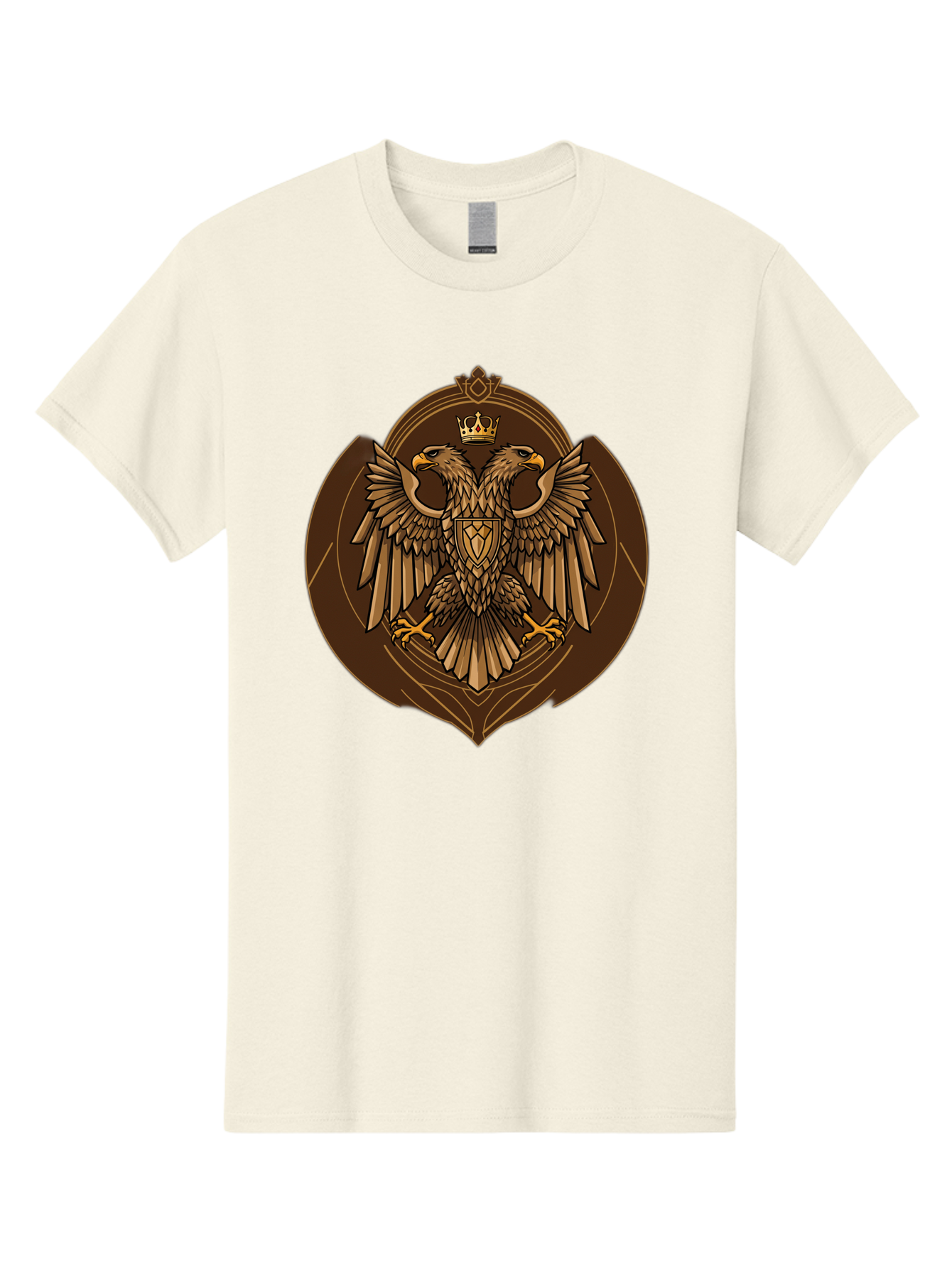 Double-Headed-Eagle-Crest Men'S Graphic Tee, 100% Cotton, Comfortable Casual Summer Wear, Machine Washable, Vintage Camera, Old Camera, Antique Camera, Black Camera, Classic Photography, Photography Equipment, Nostalgic Device, Film Camera, Bag410