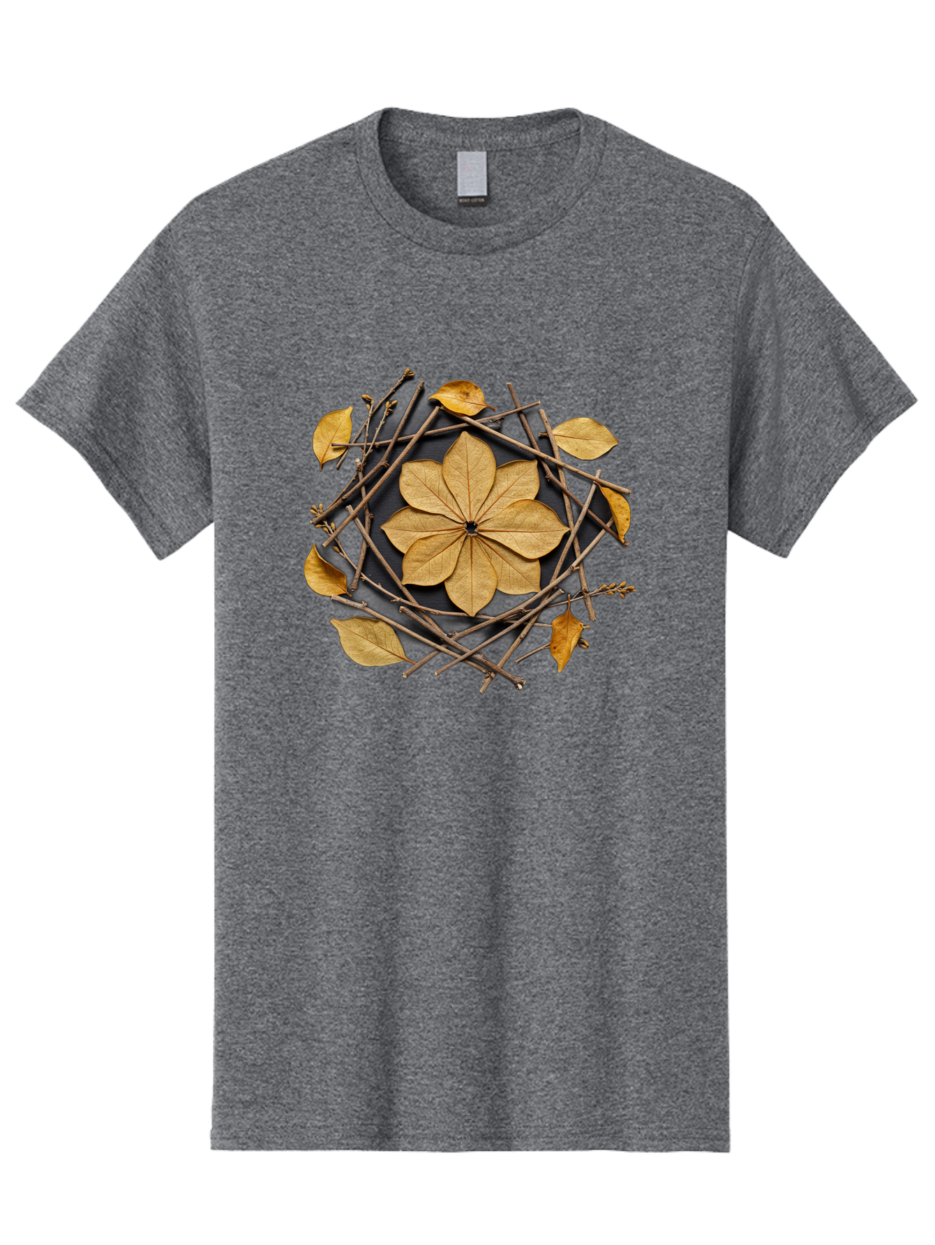 Dried-Leaves-And-Twigs Men'S Graphic Tee, 100% Cotton, Comfortable Casual Summer Wear, Machine Washable, Vintage Camera, Old Camera, Antique Camera, Black Camera, Classic Photography, Photography Equipment, Nostalgic Device, Film Camera, Bag416