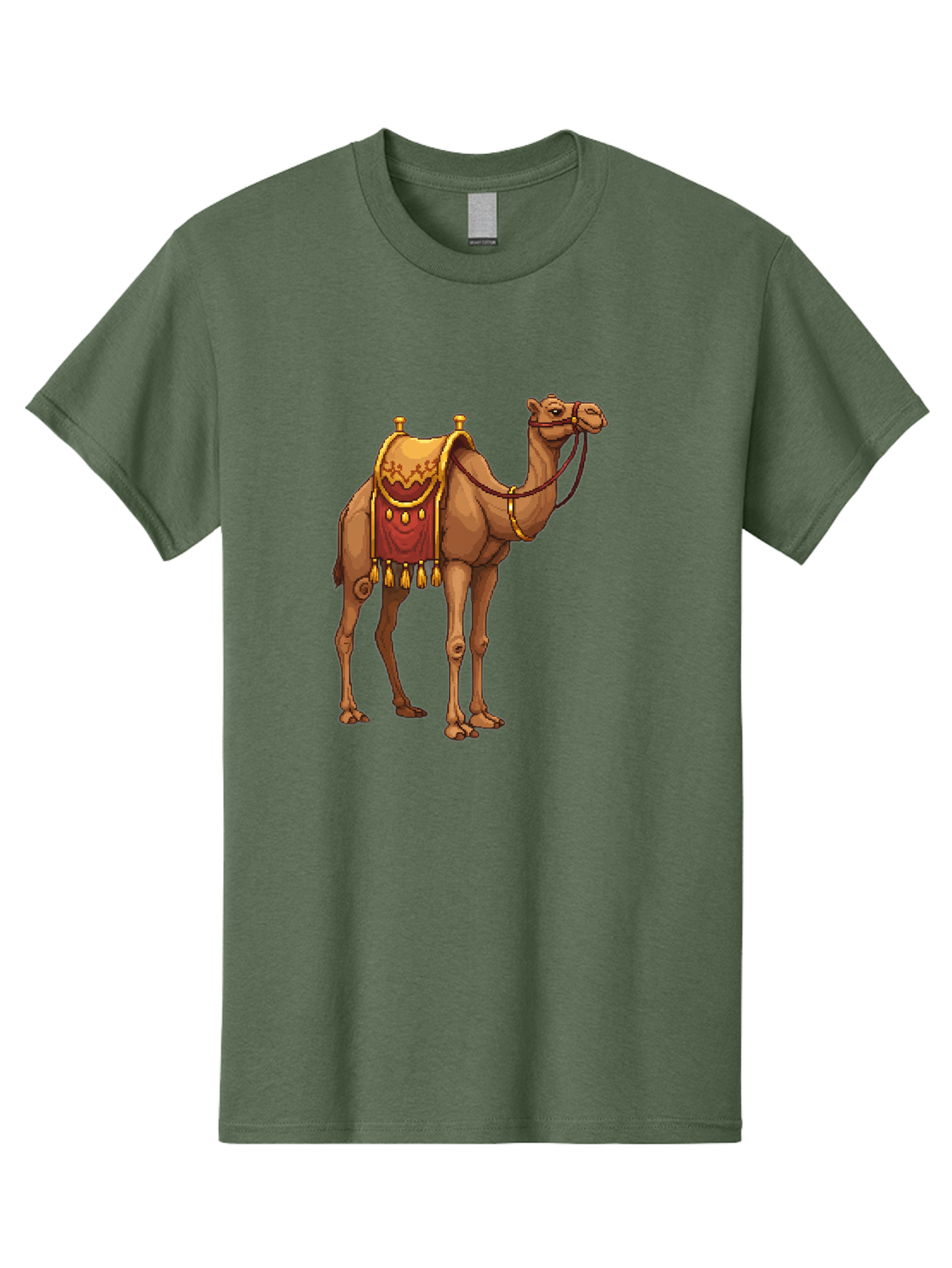 Dromedary-Camel Men'S Graphic Tee, 100% Cotton, Comfortable Casual Summer Wear, Machine Washable, Vintage Camera, Old Camera, Antique Camera, Black Camera, Classic Photography, Photography Equipment, Nostalgic Device, Film Camera, Camera Art Bag417