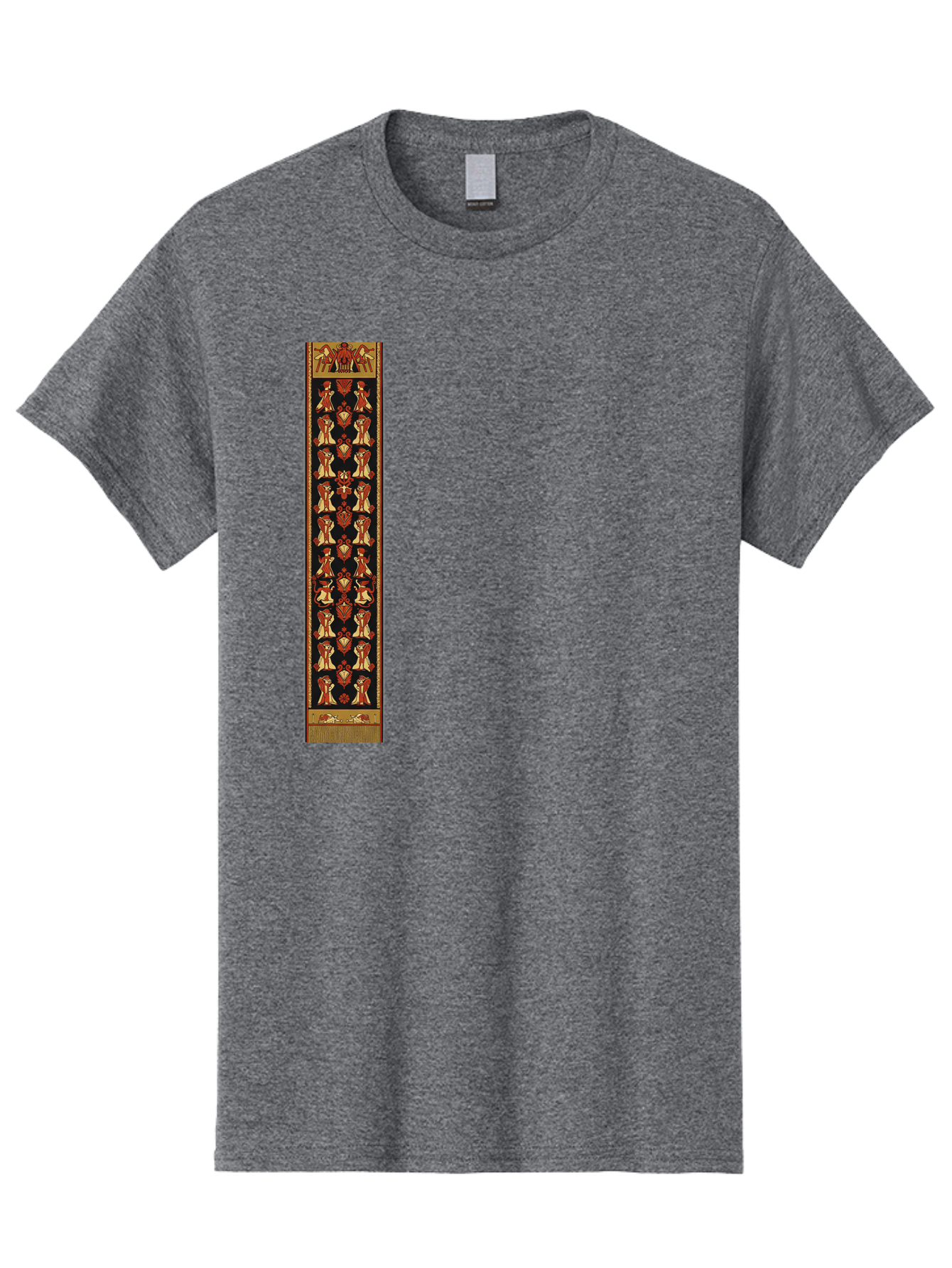 Egyptian-Hieroglyphic-Border Men'S Graphic Tee, 100% Cotton, Comfortable Casual Summer Wear, Machine Washable, Vintage Camera, Old Camera, Antique Camera, Black Camera, Classic Photography, Photography Equipment, Nostalgic Device, Film Camera, Bag423