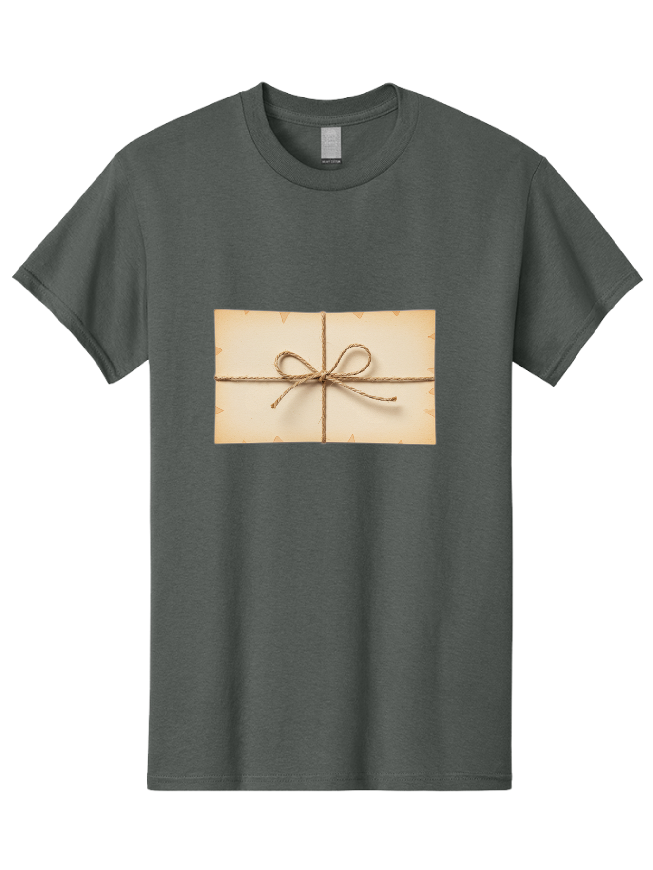 Envelope-With-Twine Men'S Graphic Tee, 100% Cotton, Comfortable Casual Summer Wear, Machine Washable, Vintage Camera, Old Camera, Antique Camera, Black Camera, Classic Photography, Photography Equipment, Nostalgic Device, Film Camera, Bag426
