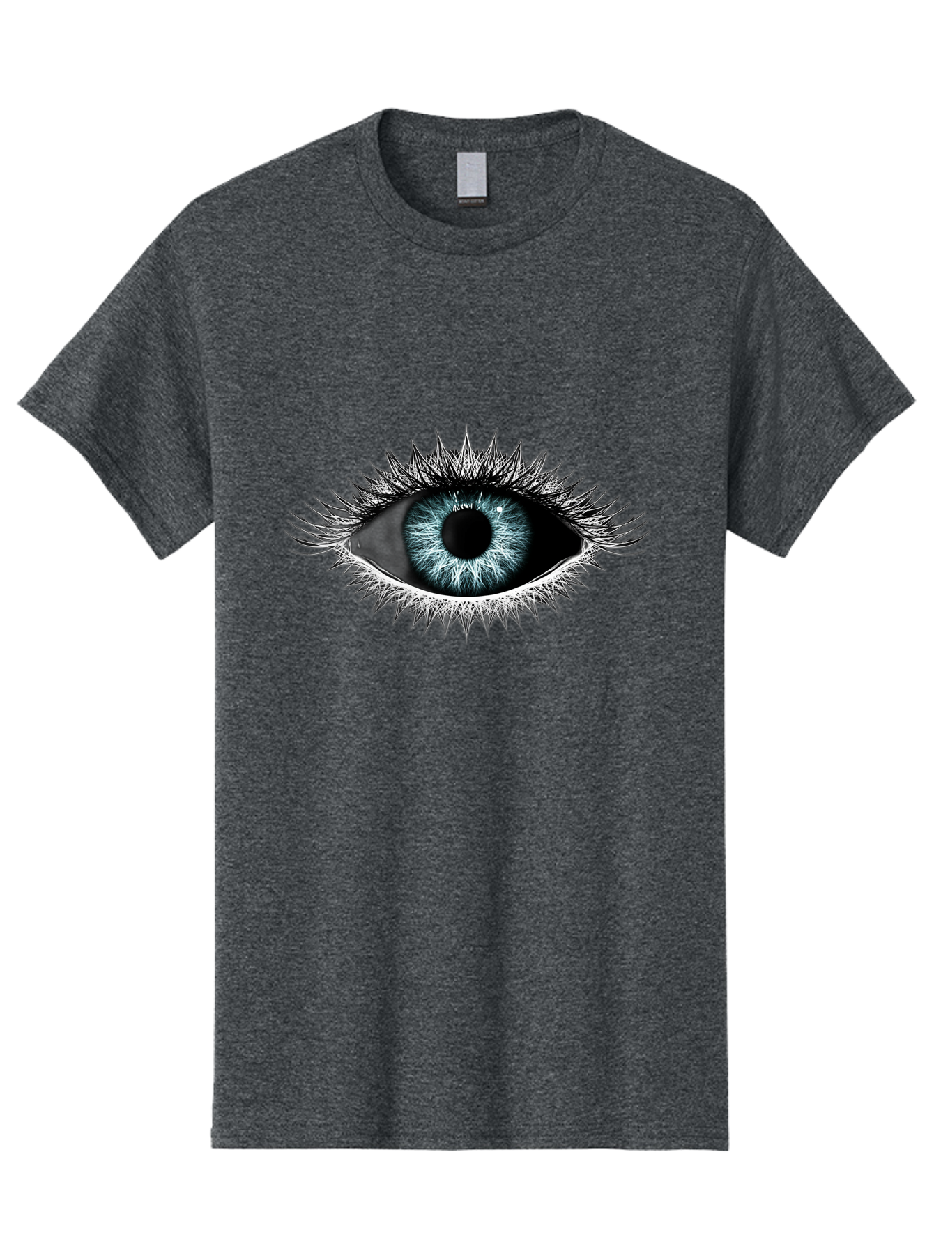 Eye-With-Spiky-Lashes Men'S Graphic Tee, 100% Cotton, Comfortable Casual Summer Wear, Machine Washable, Vintage Camera, Old Camera, Antique Camera, Black Camera, Classic Photography, Photography Equipment, Nostalgic Device, Film Camera, Bag430