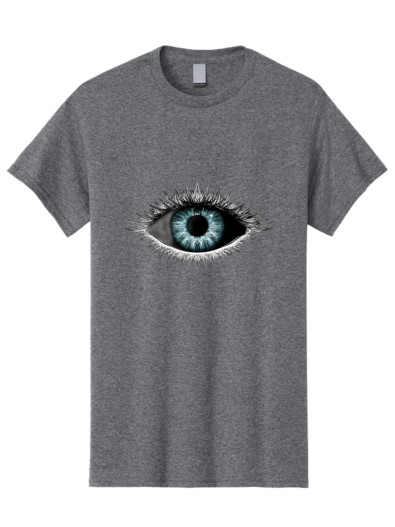 Eye-With-Spiky-Lashes Men'S Graphic Tee, 100% Cotton, Comfortable Casual Summer Wear, Machine Washable, Vintage Camera, Old Camera, Antique Camera, Black Camera, Classic Photography, Photography Equipment, Nostalgic Device, Film Camera, Bag430