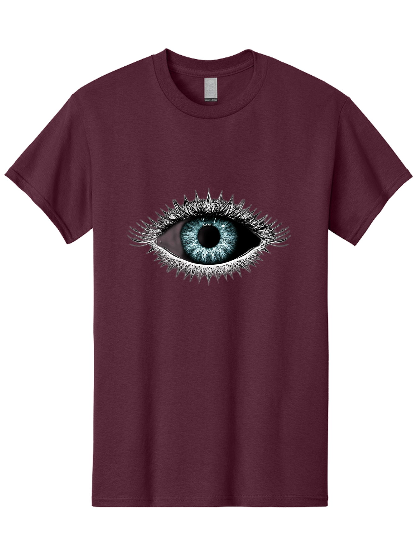 Eye-With-Spiky-Lashes Men'S Graphic Tee, 100% Cotton, Comfortable Casual Summer Wear, Machine Washable, Vintage Camera, Old Camera, Antique Camera, Black Camera, Classic Photography, Photography Equipment, Nostalgic Device, Film Camera, Bag430