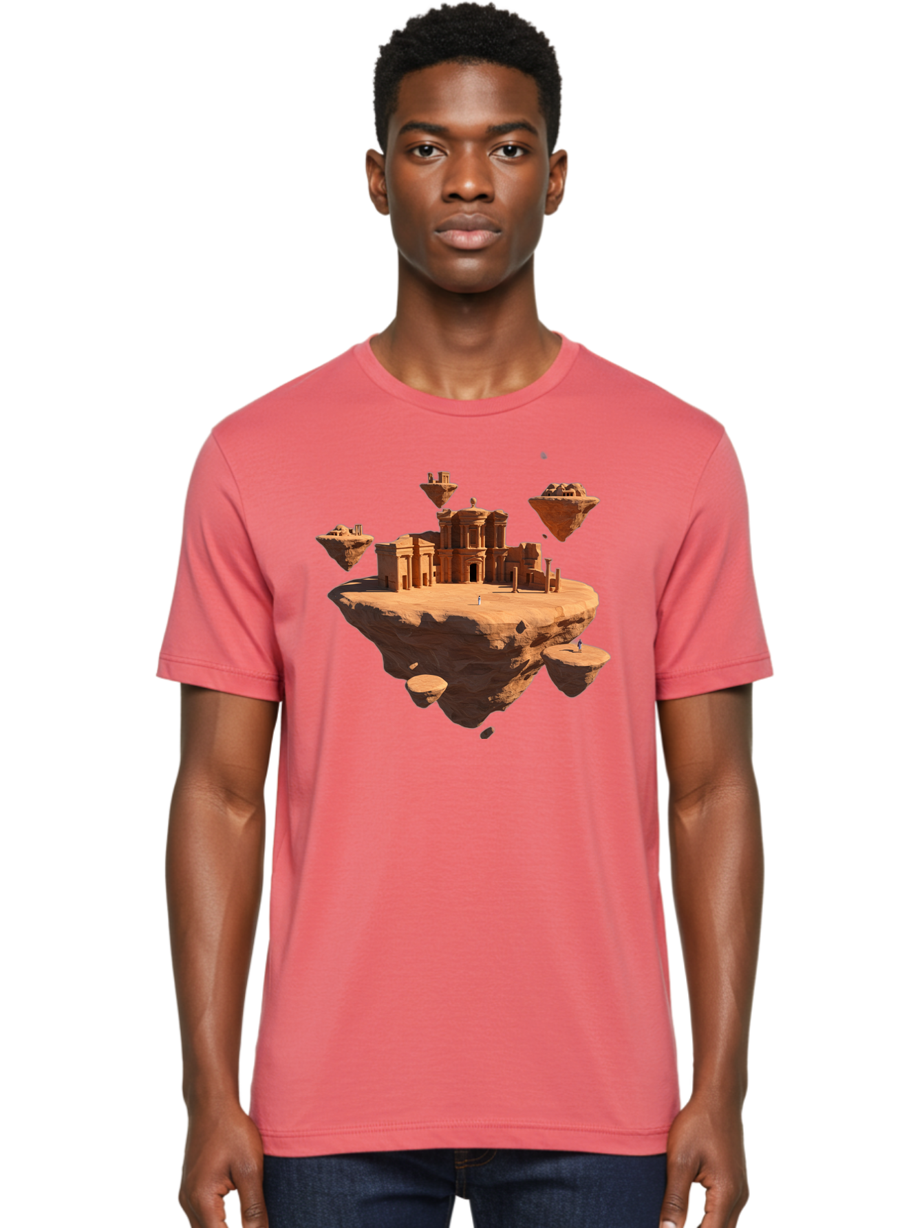 Floating-Ruins Men'S Graphic Tee, 100% Cotton, Comfortable Casual Summer Wear, Machine Washable, Vintage Camera, Old Camera, Antique Camera, Black Camera, Classic Photography, Photography Equipment, Nostalgic Device, Film Camera, Camera Art Bag453