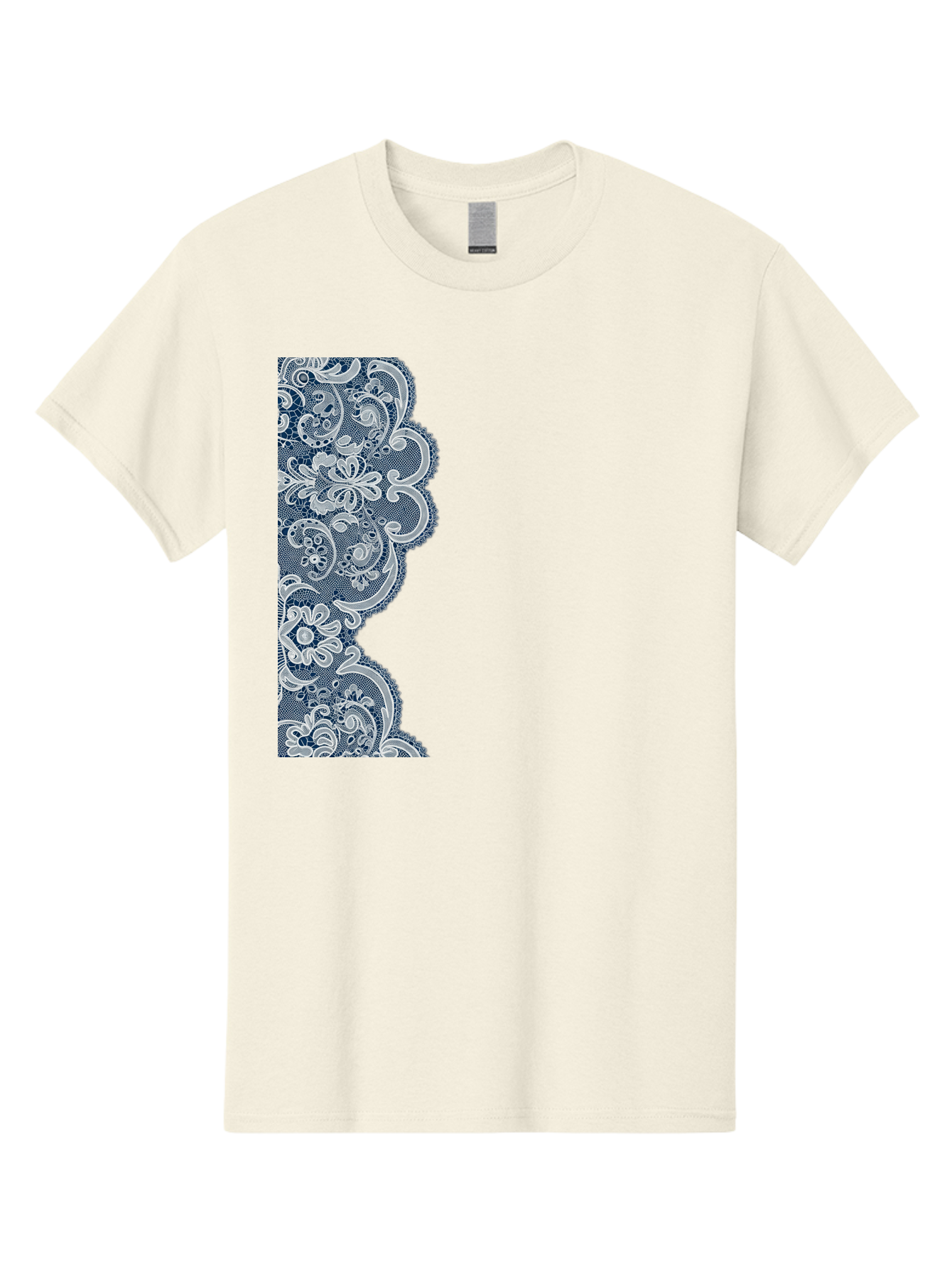 Floral-Lace-Border Men'S Graphic Tee, 100% Cotton, Comfortable Casual Summer Wear, Machine Washable, Vintage Camera, Old Camera, Antique Camera, Black Camera, Classic Photography, Photography Equipment, Nostalgic Device, Film Camera, Bag460