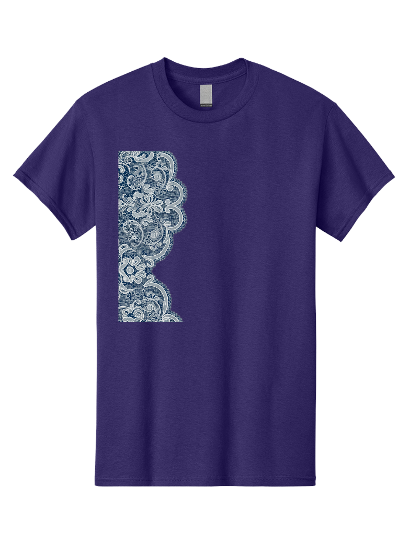 Floral-Lace-Border Men'S Graphic Tee, 100% Cotton, Comfortable Casual Summer Wear, Machine Washable, Vintage Camera, Old Camera, Antique Camera, Black Camera, Classic Photography, Photography Equipment, Nostalgic Device, Film Camera, Bag460