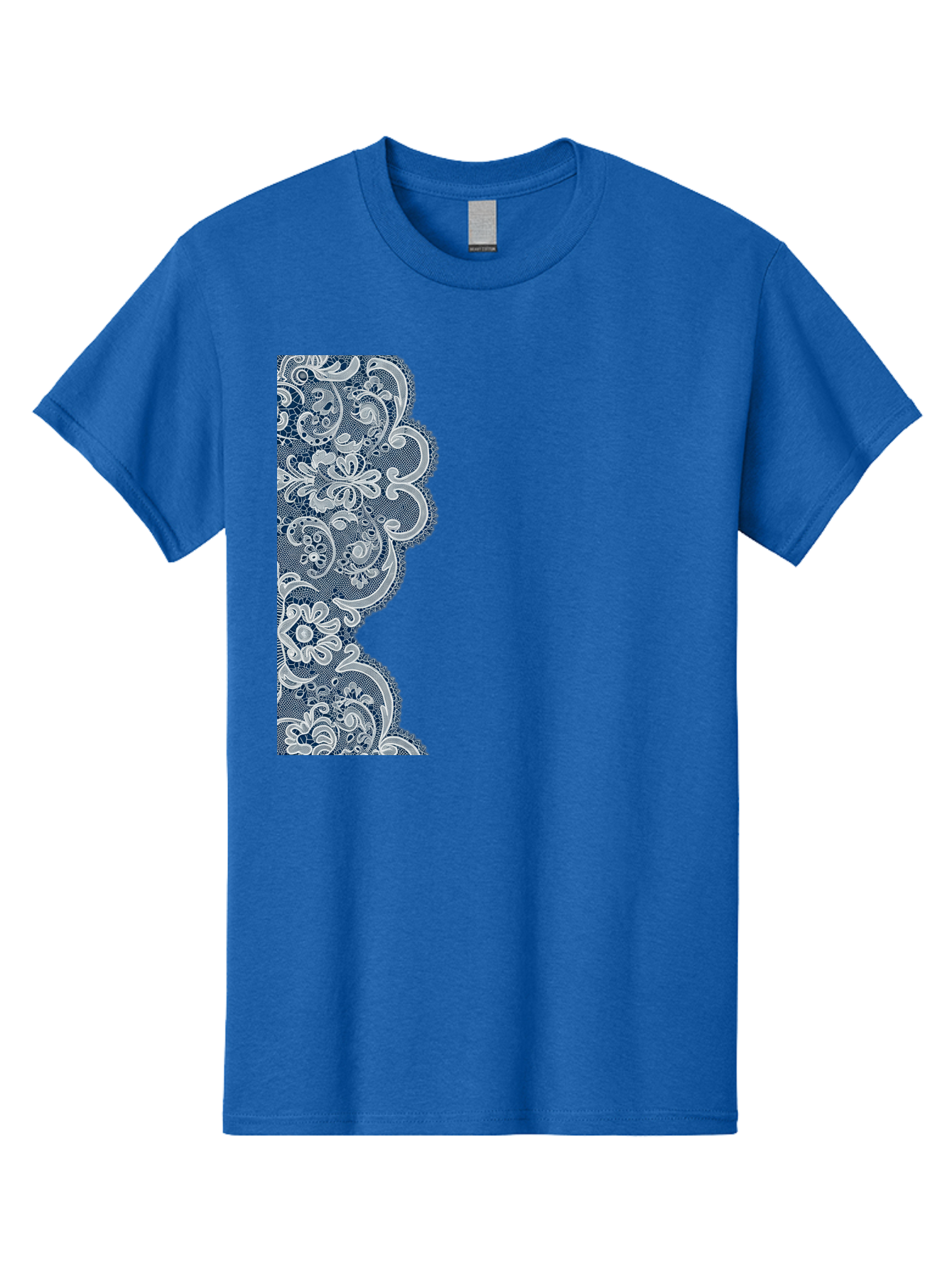 Floral-Lace-Border Men'S Graphic Tee, 100% Cotton, Comfortable Casual Summer Wear, Machine Washable, Vintage Camera, Old Camera, Antique Camera, Black Camera, Classic Photography, Photography Equipment, Nostalgic Device, Film Camera, Bag460