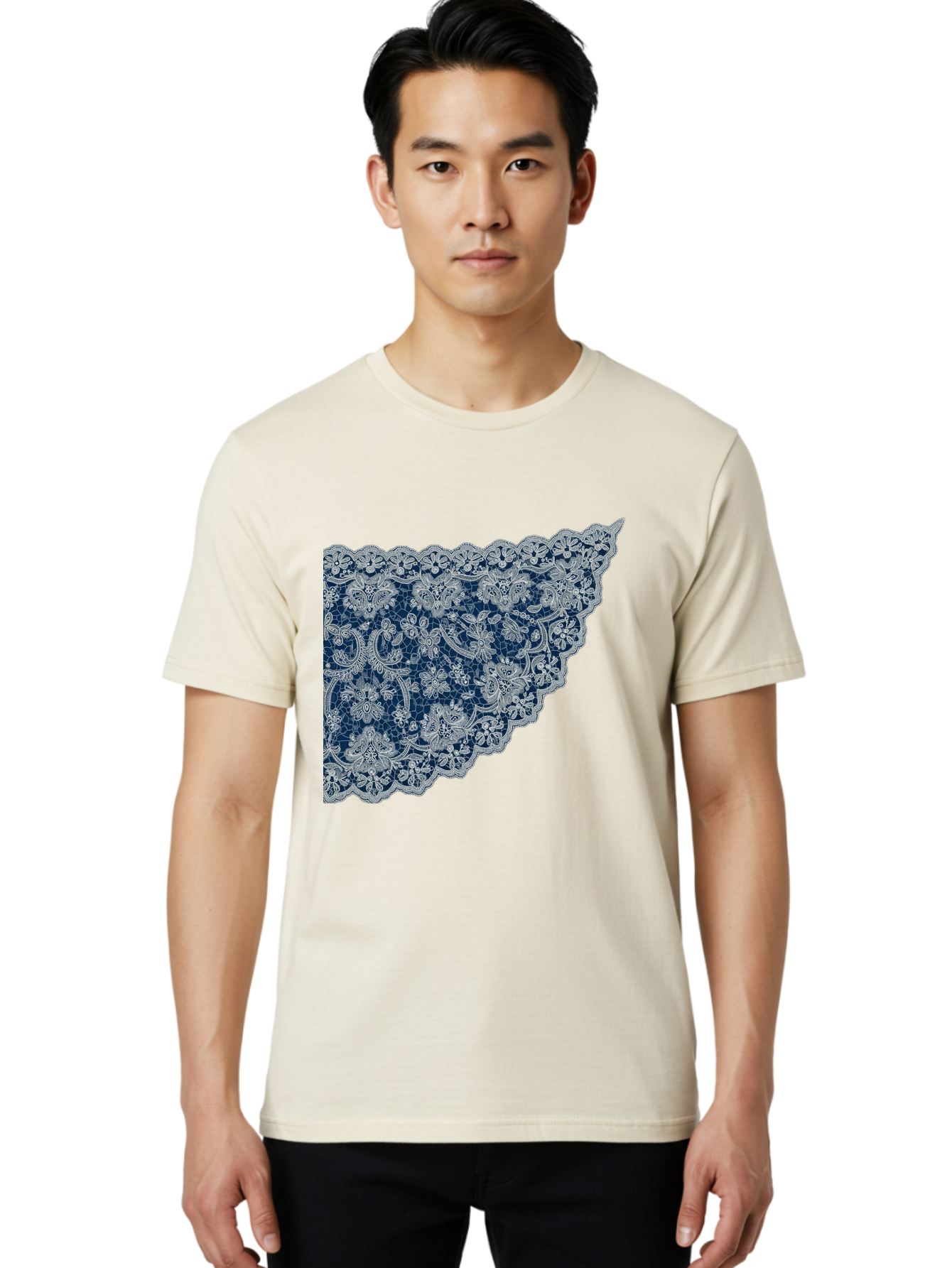 Floral-Lace Men'S Graphic Tee, 100% Cotton, Comfortable Casual Summer Wear, Machine Washable, Vintage Camera, Old Camera, Antique Camera, Black Camera, Classic Photography, Photography Equipment, Nostalgic Device, Film Camera, Camera Art Bag461