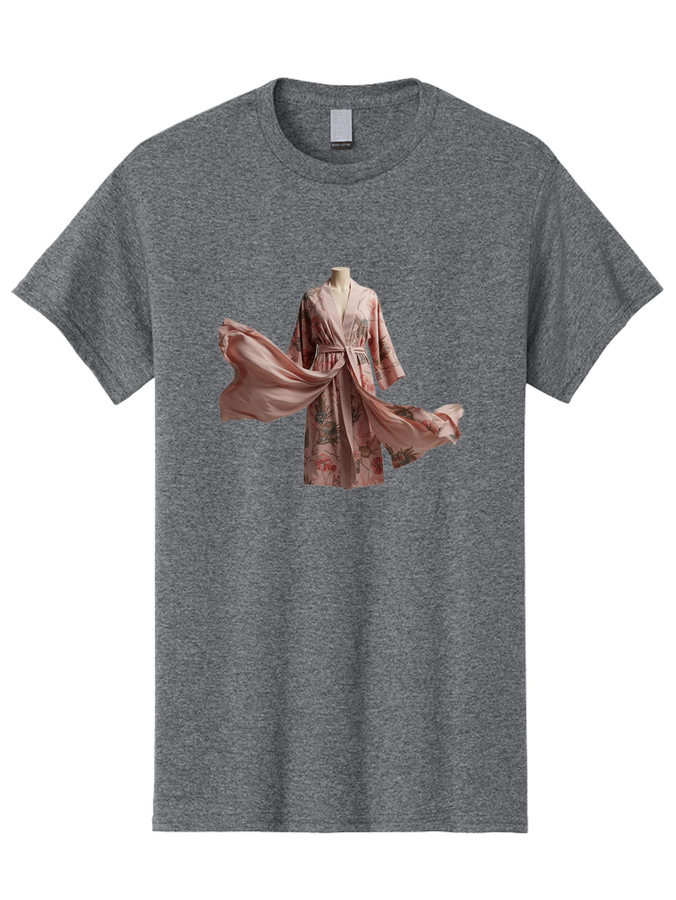 Floral-Robe Men'S Graphic Tee, 100% Cotton, Comfortable Casual Summer Wear, Machine Washable, Vintage Camera, Old Camera, Antique Camera, Black Camera, Classic Photography, Photography Equipment, Nostalgic Device, Film Camera, Camera Art Bag462