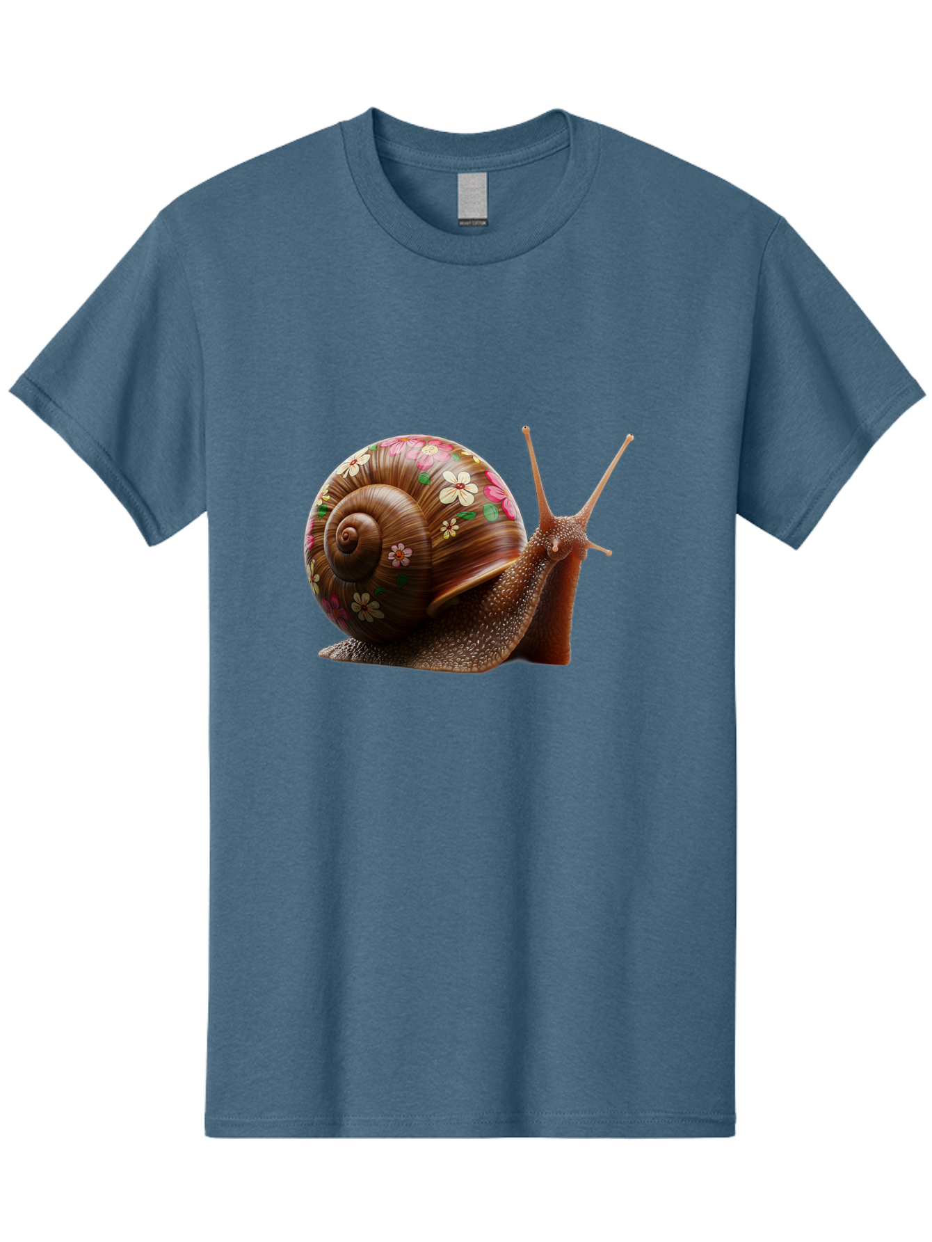 Floral-Snail-1 Men'S Graphic Tee, 100% Cotton, Comfortable Casual Summer Wear, Machine Washable, Vintage Camera, Old Camera, Antique Camera, Black Camera, Classic Photography, Photography Equipment, Nostalgic Device, Film Camera, Camera Art Bag463
