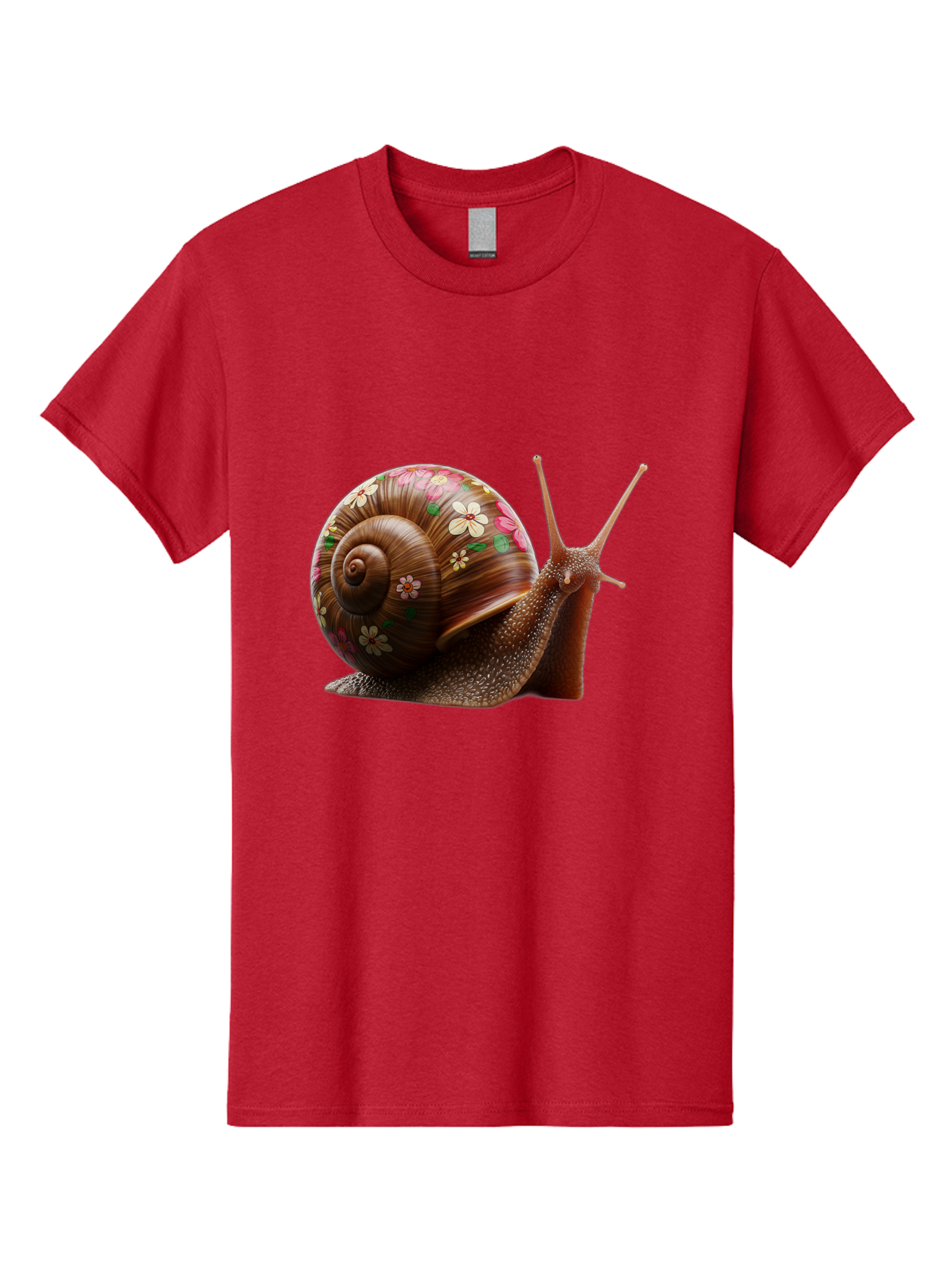 Floral-Snail-1 Men'S Graphic Tee, 100% Cotton, Comfortable Casual Summer Wear, Machine Washable, Vintage Camera, Old Camera, Antique Camera, Black Camera, Classic Photography, Photography Equipment, Nostalgic Device, Film Camera, Camera Art Bag463