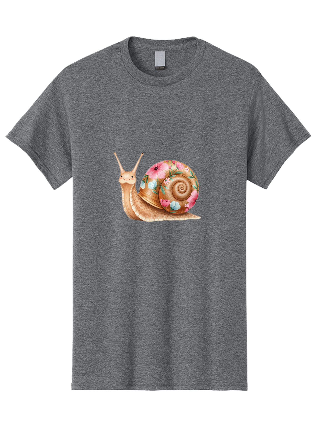 Floral-Snail Men'S Graphic Tee, 100% Cotton, Comfortable Casual Summer Wear, Machine Washable, Vintage Camera, Old Camera, Antique Camera, Black Camera, Classic Photography, Photography Equipment, Nostalgic Device, Film Camera, Camera Art Bag467