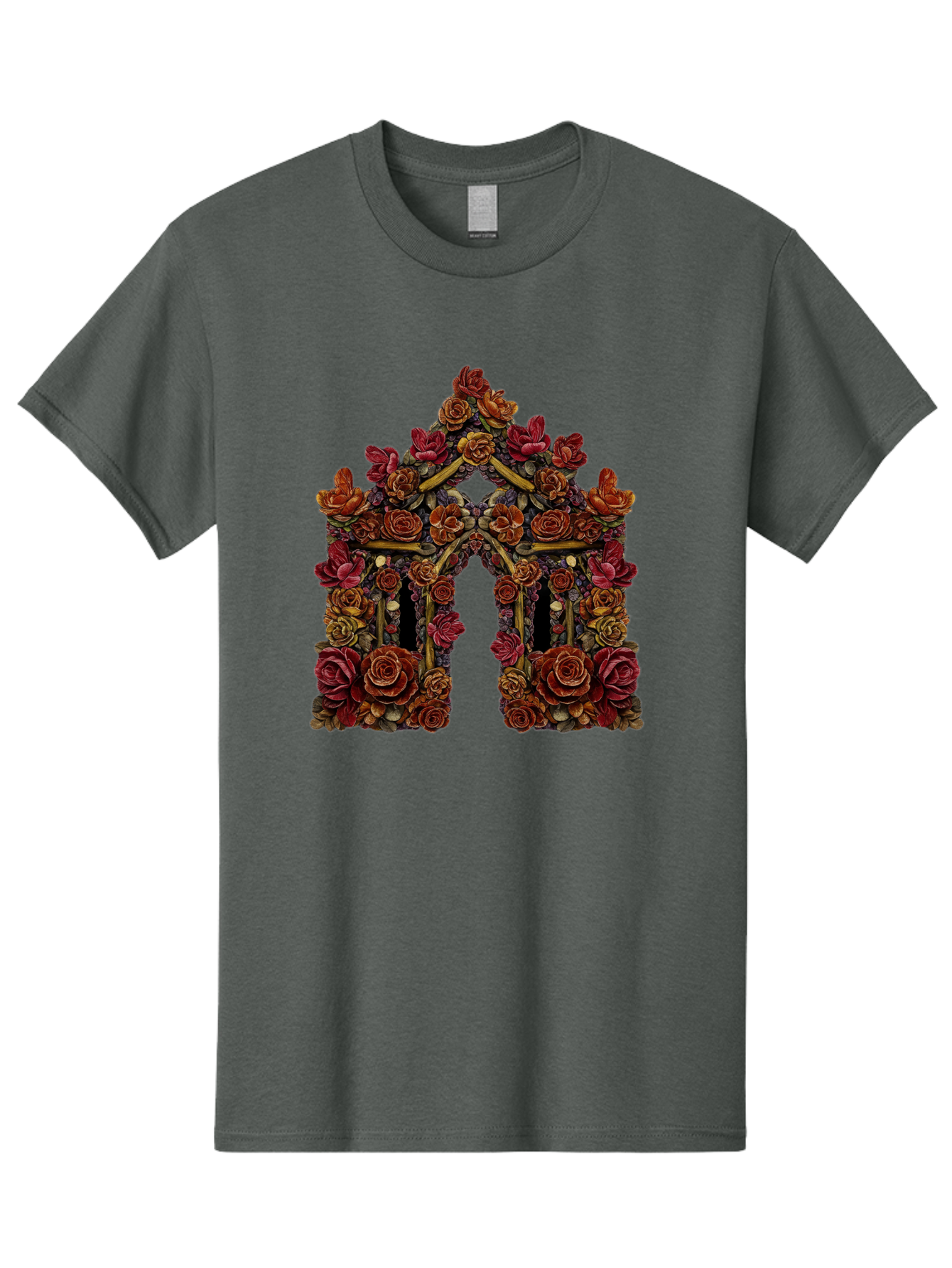 Flower-Gate Men'S Graphic Tee, 100% Cotton, Comfortable Casual Summer Wear, Machine Washable, Vintage Camera, Old Camera, Antique Camera, Black Camera, Classic Photography, Photography Equipment, Nostalgic Device, Film Camera, Camera Art Bag470