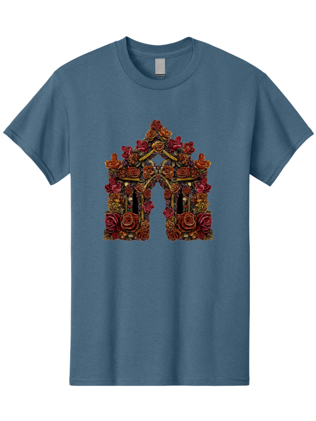 Flower-Gate Men'S Graphic Tee, 100% Cotton, Comfortable Casual Summer Wear, Machine Washable, Vintage Camera, Old Camera, Antique Camera, Black Camera, Classic Photography, Photography Equipment, Nostalgic Device, Film Camera, Camera Art Bag470