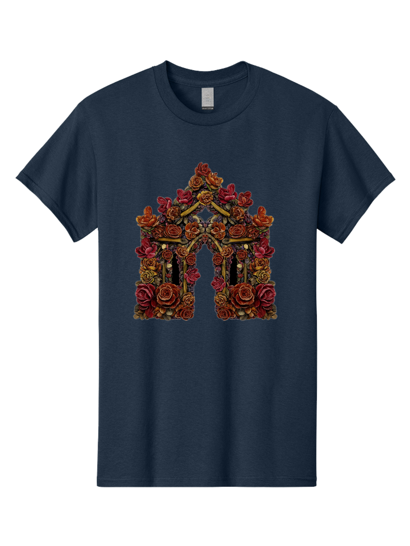 Flower-Gate Men'S Graphic Tee, 100% Cotton, Comfortable Casual Summer Wear, Machine Washable, Vintage Camera, Old Camera, Antique Camera, Black Camera, Classic Photography, Photography Equipment, Nostalgic Device, Film Camera, Camera Art Bag470