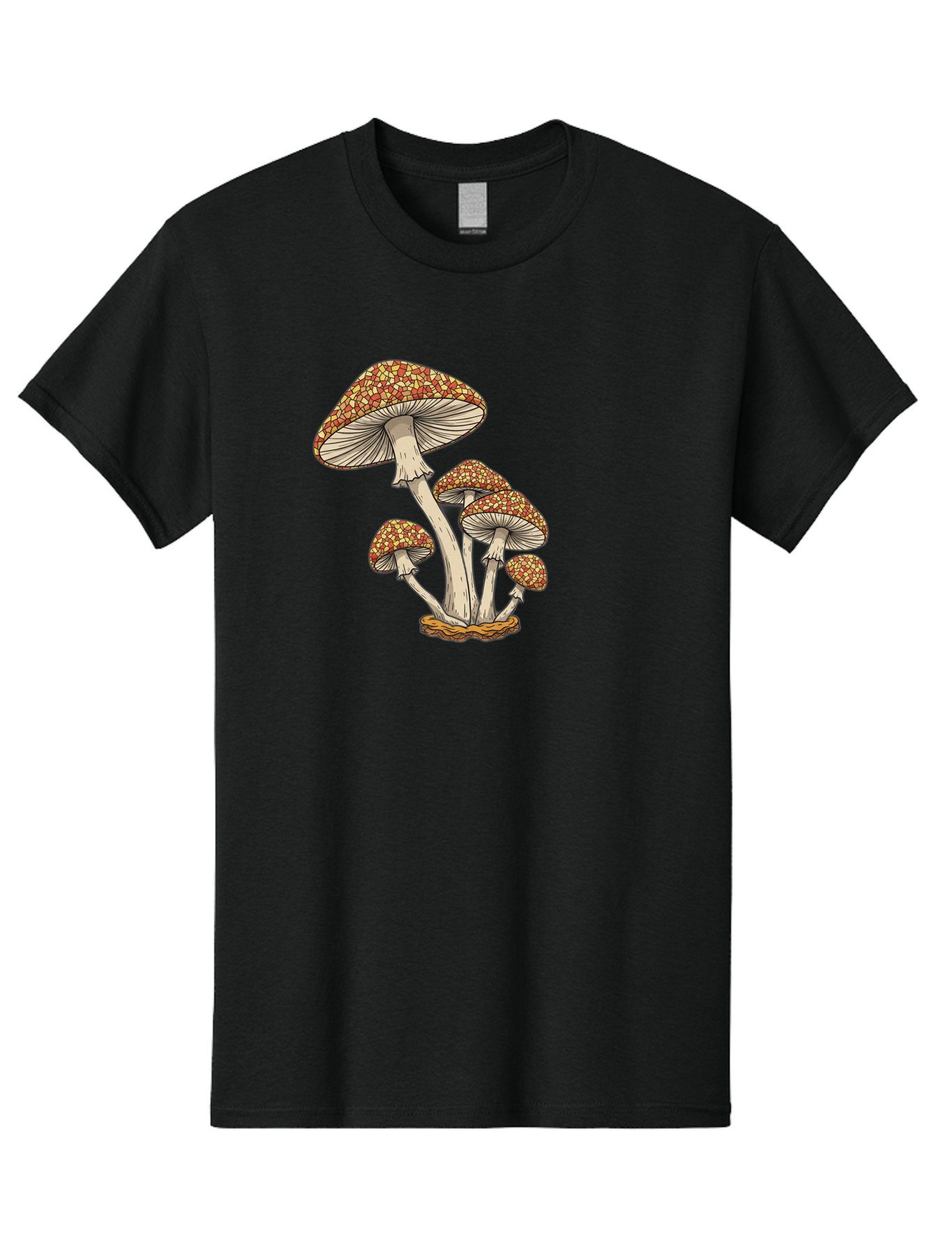 Fly-Agaric-Mushrooms Men'S Graphic Tee, 100% Cotton, Comfortable Casual Summer Wear, Machine Washable, Vintage Camera, Old Camera, Antique Camera, Black Camera, Classic Photography, Photography Equipment, Nostalgic Device, Film Camera, Bag475