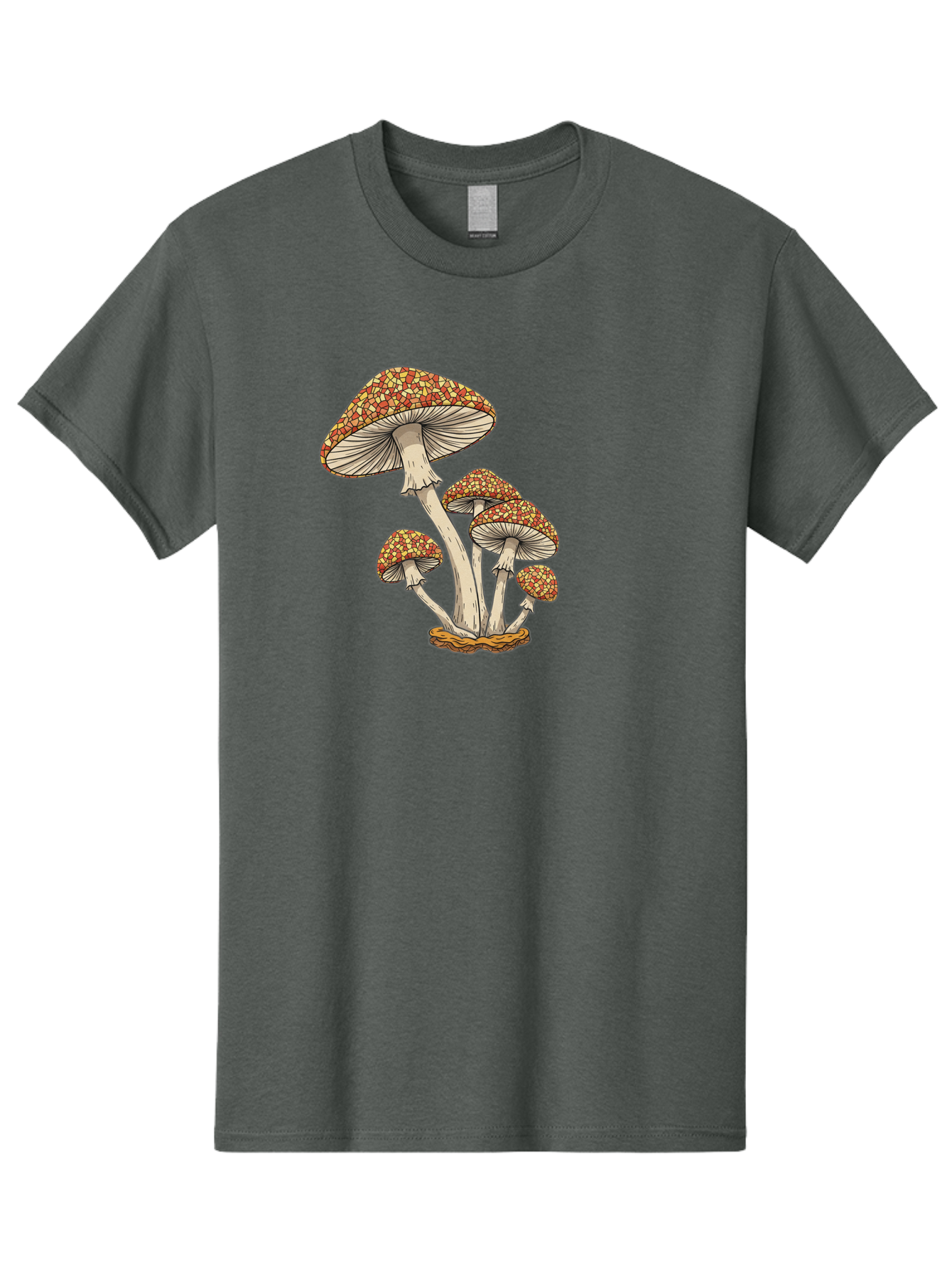 Fly-Agaric-Mushrooms Men'S Graphic Tee, 100% Cotton, Comfortable Casual Summer Wear, Machine Washable, Vintage Camera, Old Camera, Antique Camera, Black Camera, Classic Photography, Photography Equipment, Nostalgic Device, Film Camera, Bag475